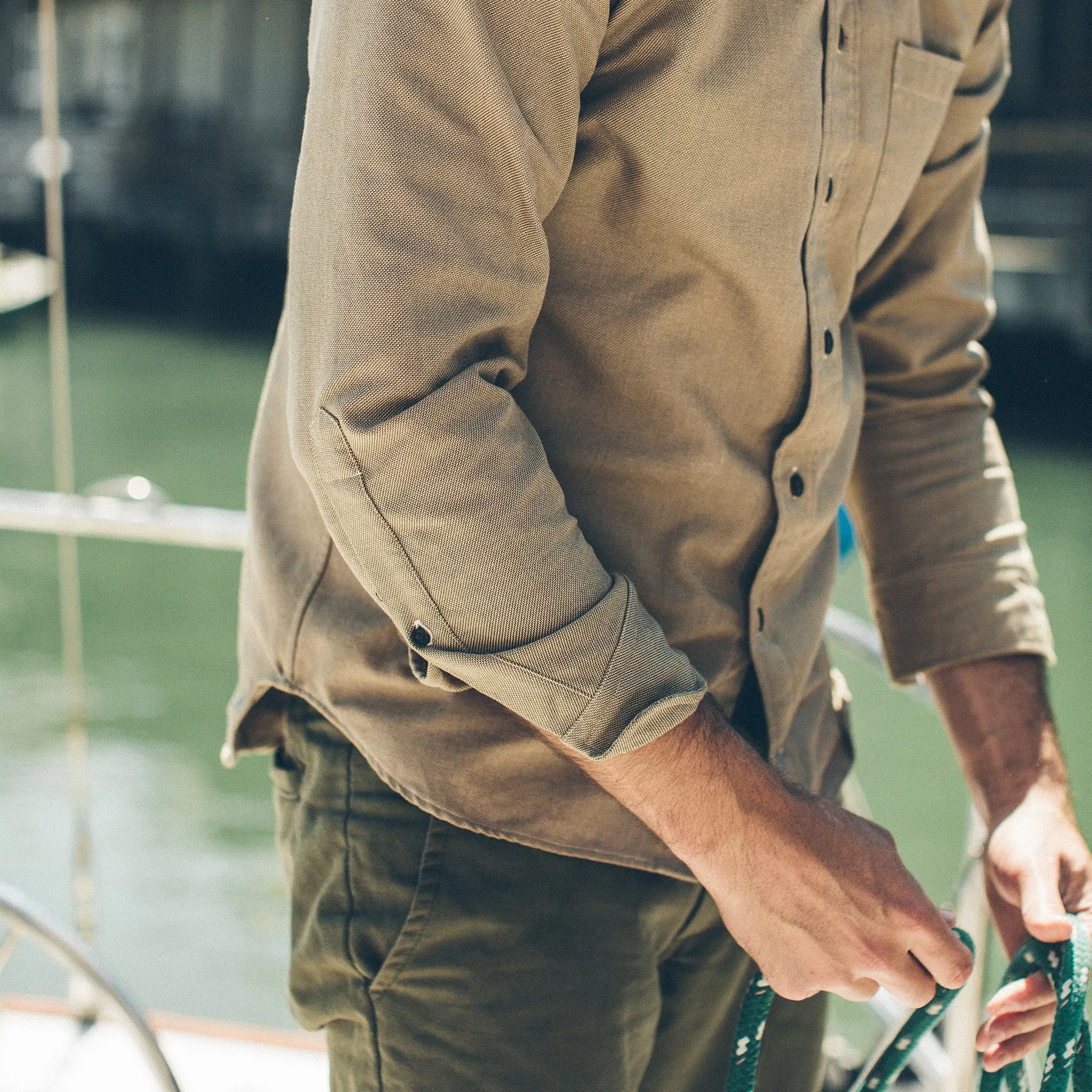 The Jack in Khaki Work Oxford sold by Taylor Stitch product image thumbnail 4