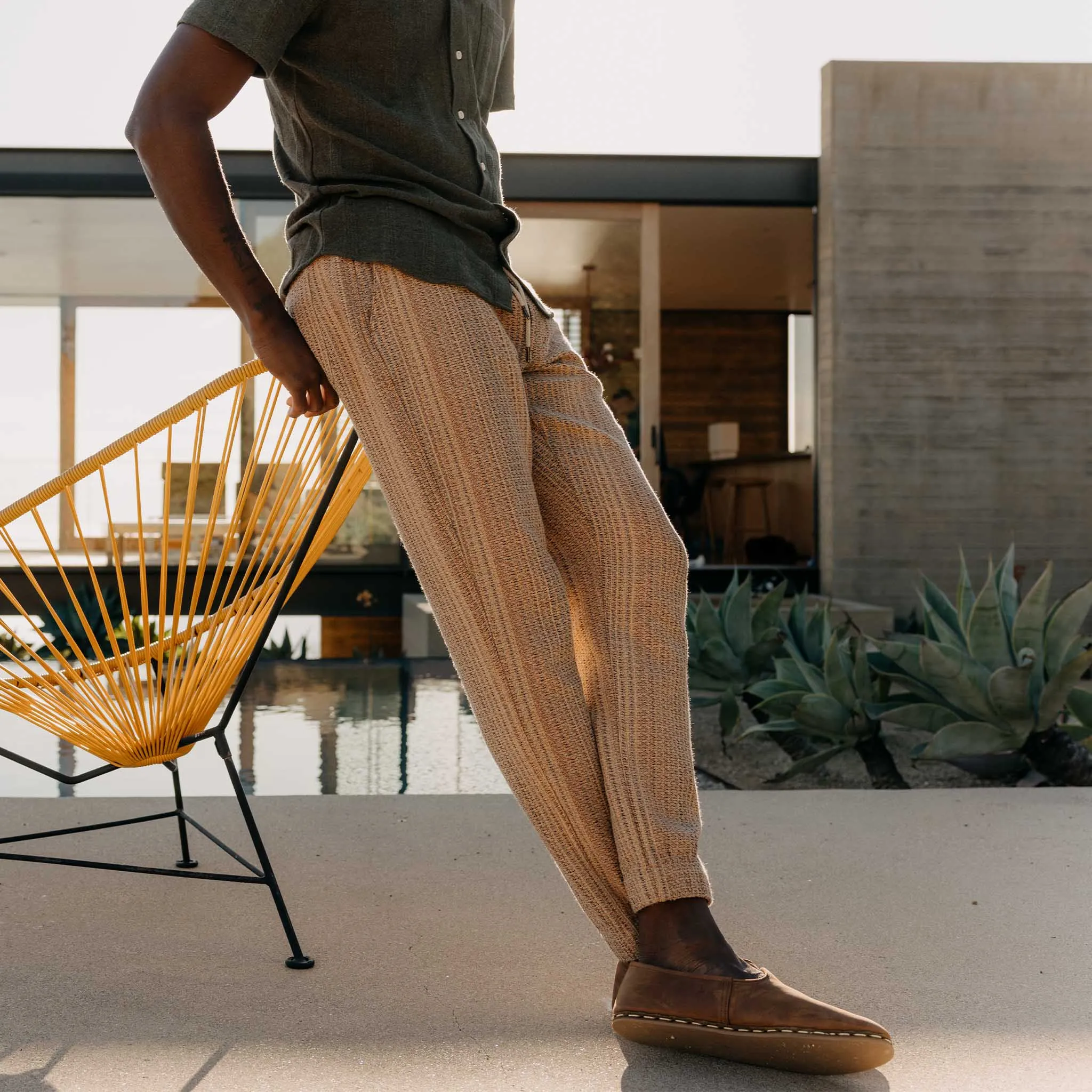 The Apres Pant in Baja Stripe sold by Taylor Stitch product image thumbnail 2