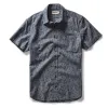 The Short Sleeve California in Blue Chambray Botanical sold by Taylor Stitch