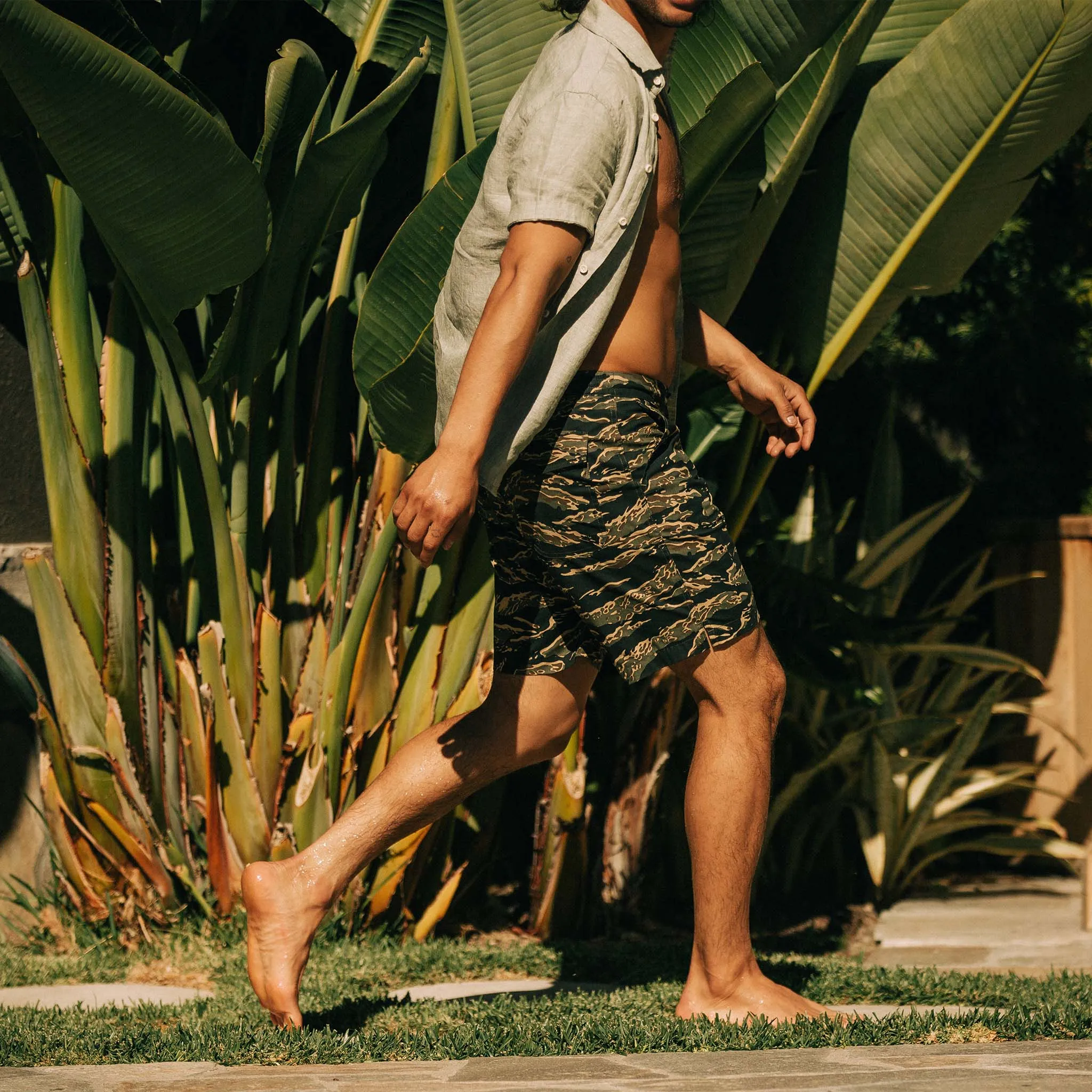 The Adventure Short in Tiger Camo sold by Taylor Stitch product image thumbnail 3