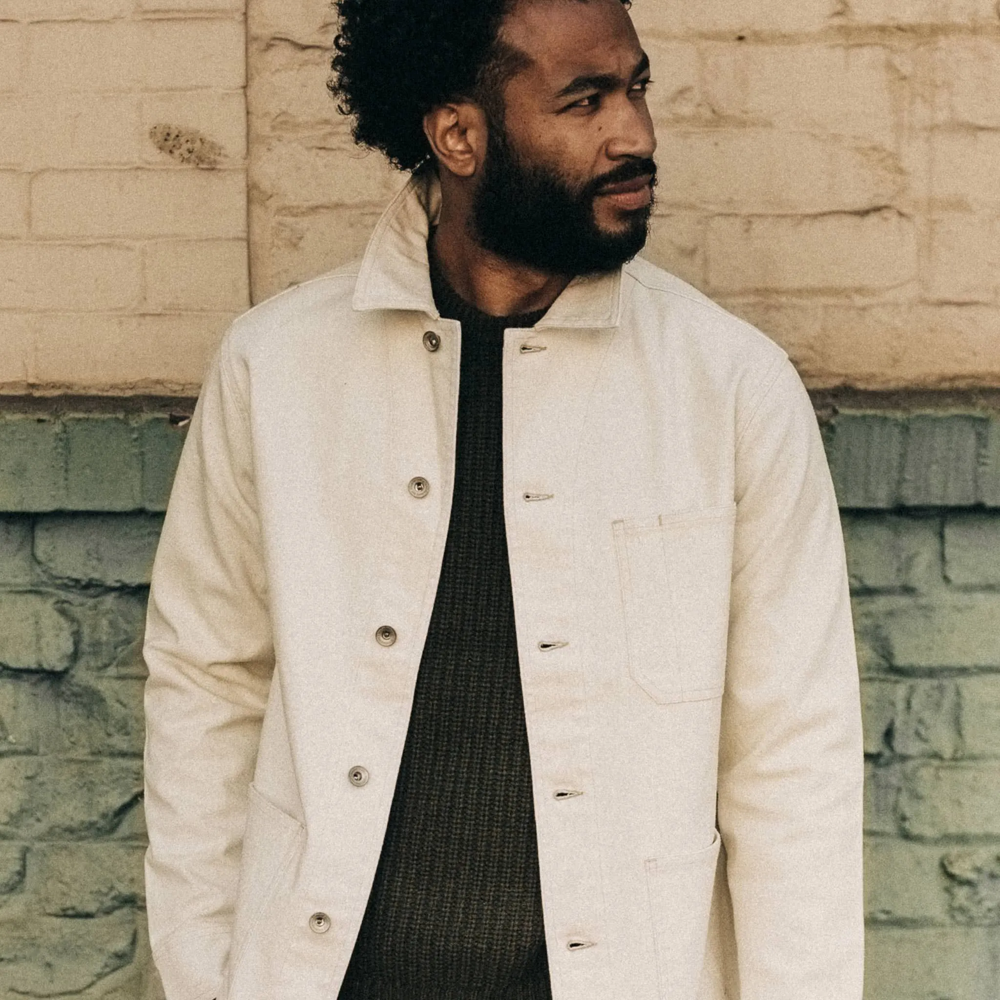 The Ojai Jacket in Natural Boss Duck sold by Taylor Stitch product image thumbnail 3