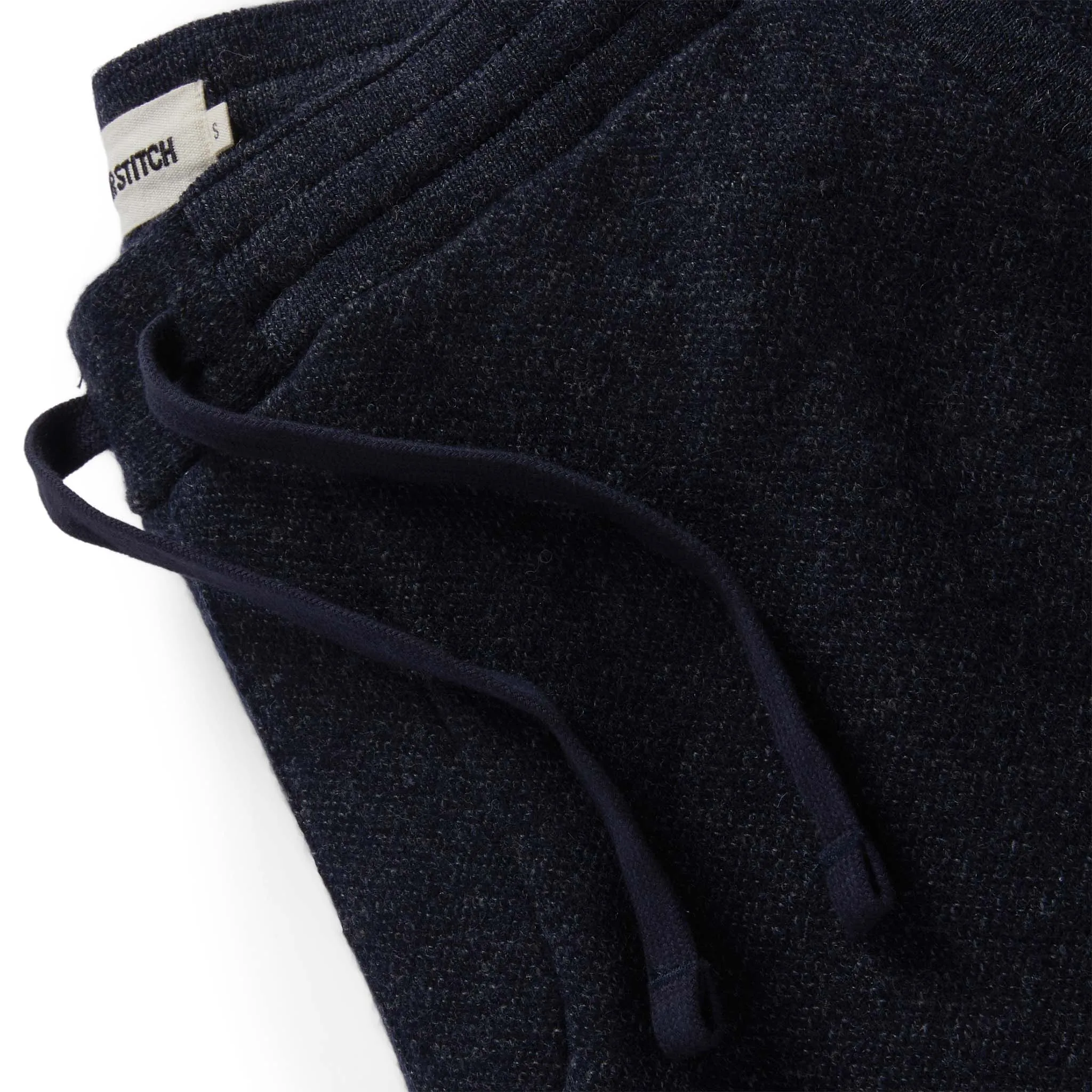 The Weekend Pant in Navy Herringbone Wool sold by Taylor Stitch product image thumbnail 4