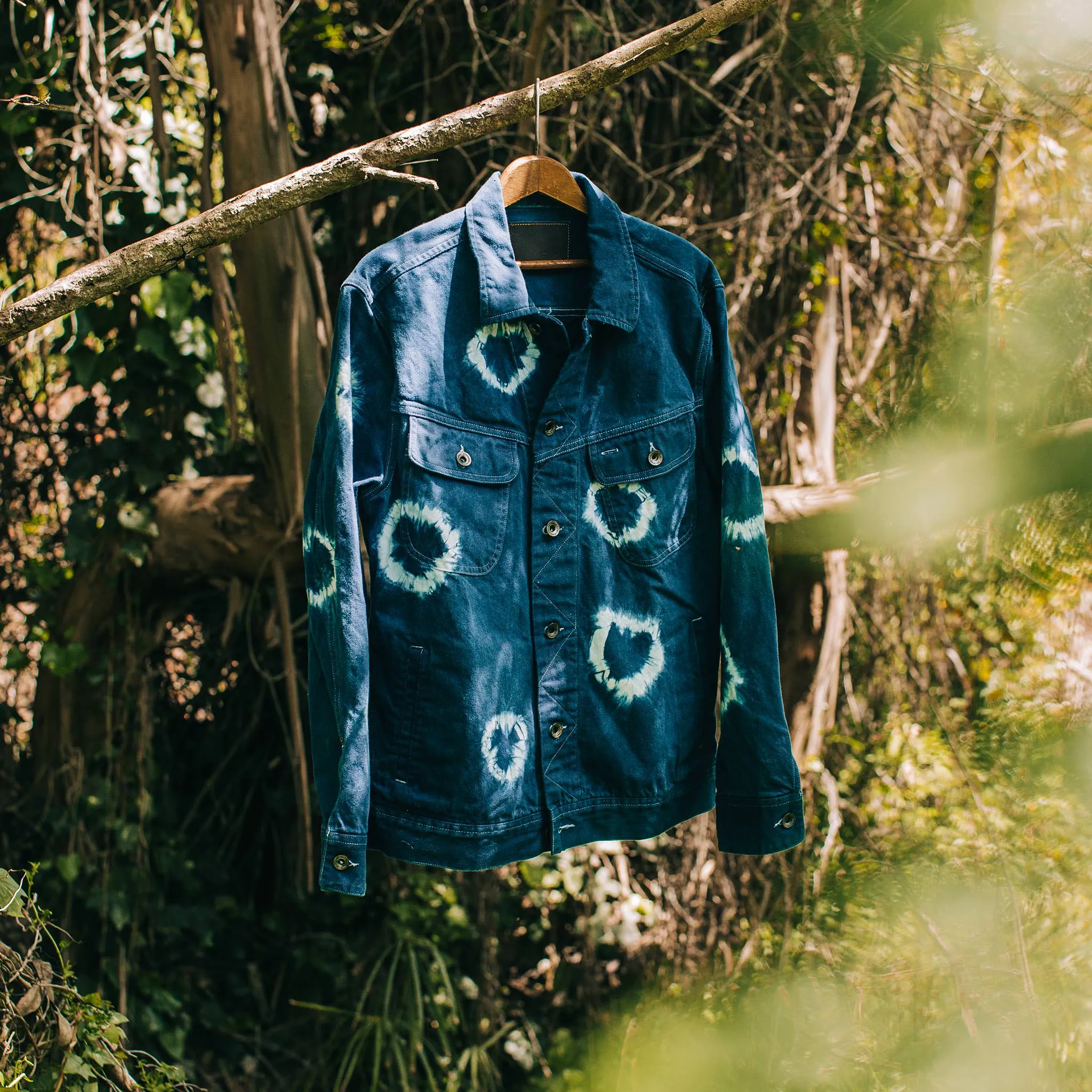 The Long Haul Jacket in Hand-Dyed Indigo sold by Taylor Stitch product image thumbnail 2