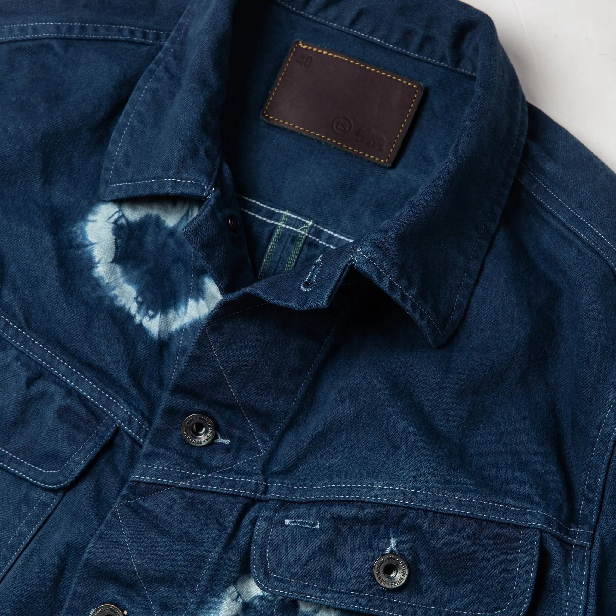 The Long Haul Jacket in Hand-Dyed Indigo sold by Taylor Stitch product image thumbnail 3