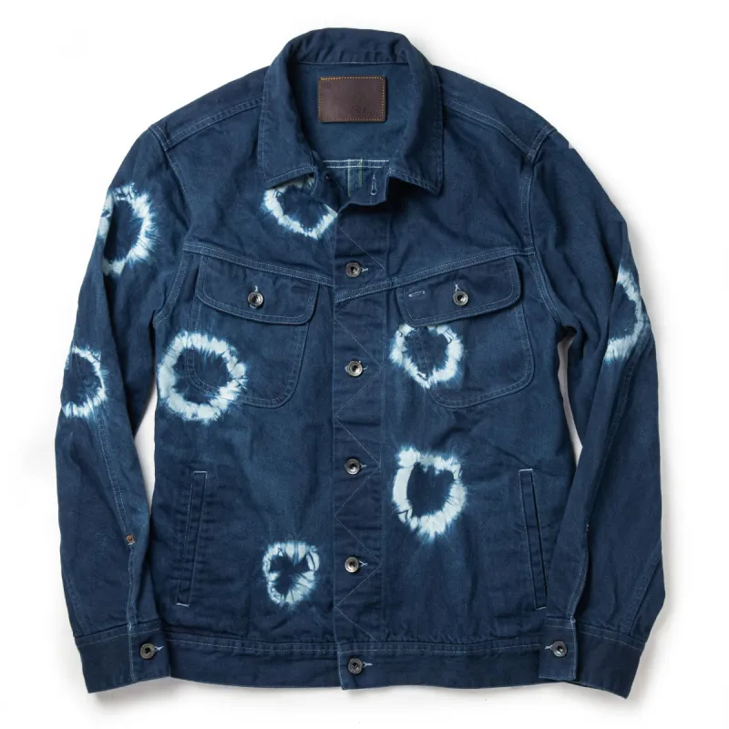 The Long Haul Jacket in Hand-Dyed Indigo sold by Taylor Stitch