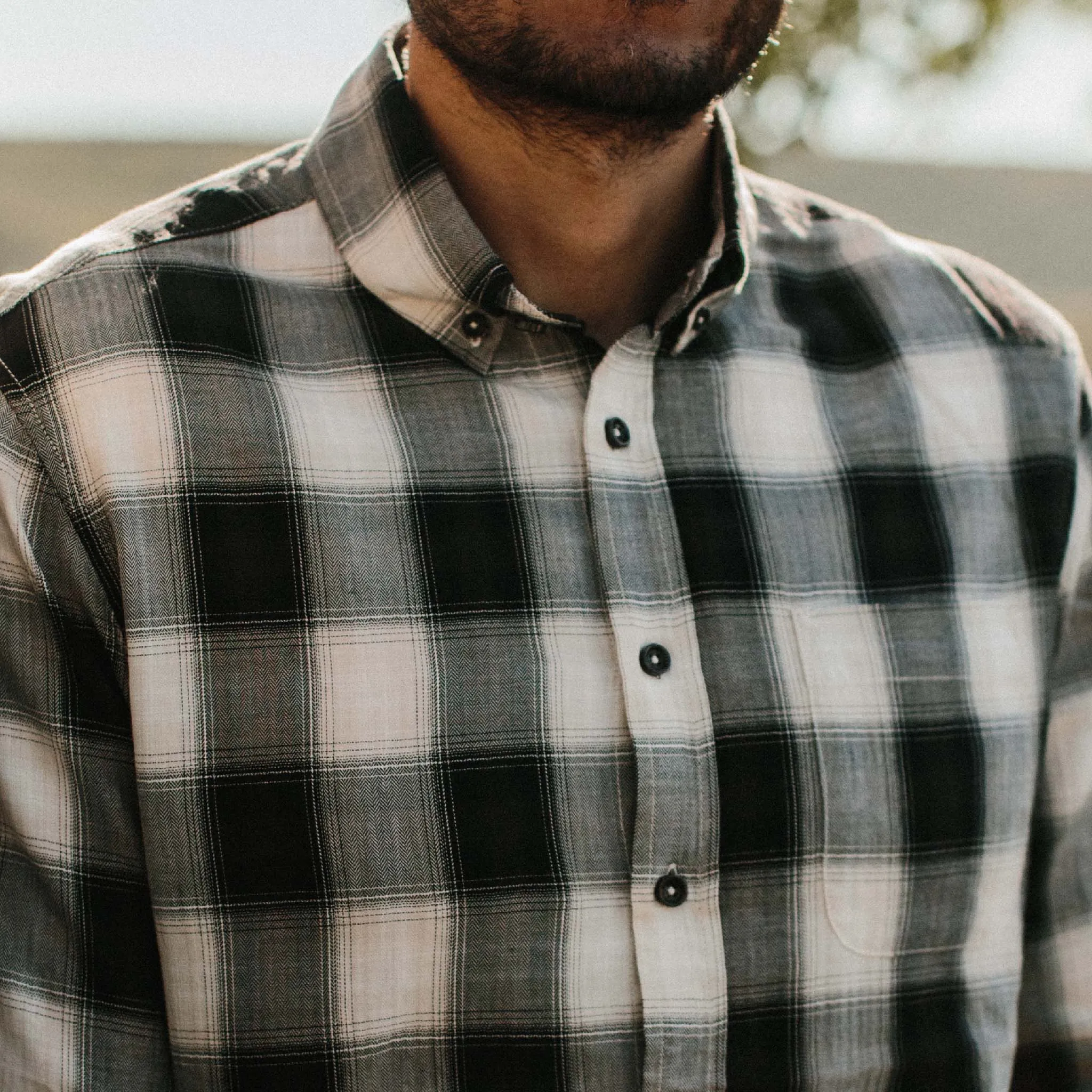 The Jack in Coal Herringbone Check sold by Taylor Stitch product image thumbnail 3