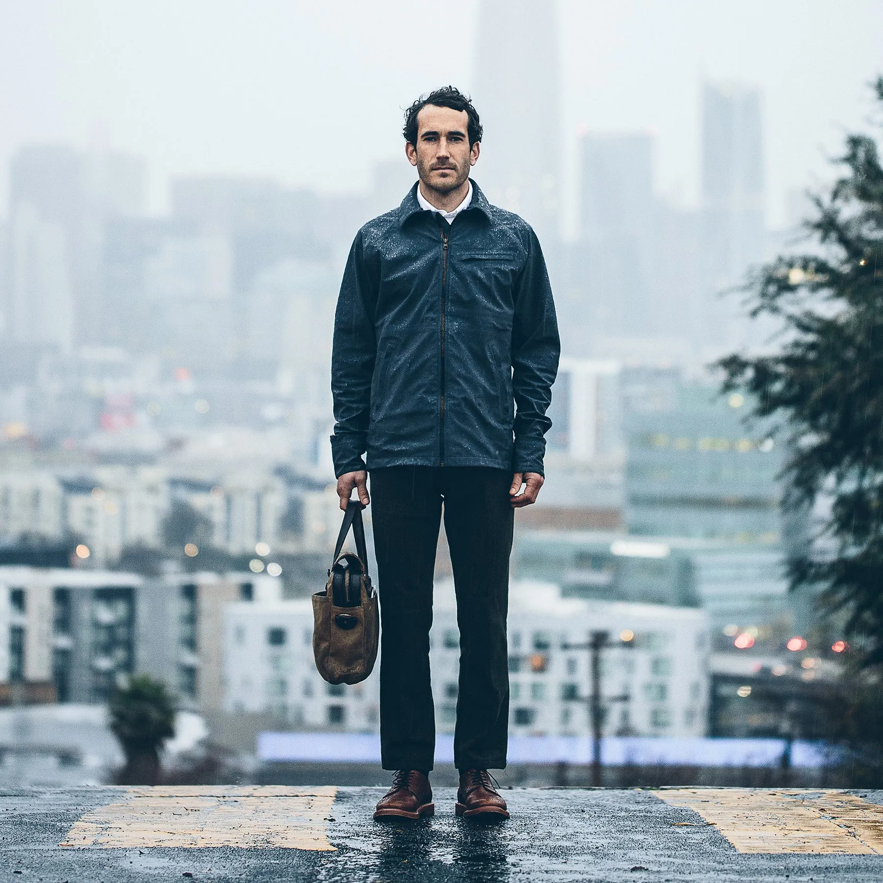 The Reyes Jacket in Dark Slate sold by Taylor Stitch product image thumbnail 4