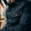 The Long Haul Jacket in Indigo Boss Duck sold by Taylor Stitch