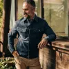 The Long Haul Jacket in Indigo Boss Duck sold by Taylor Stitch
