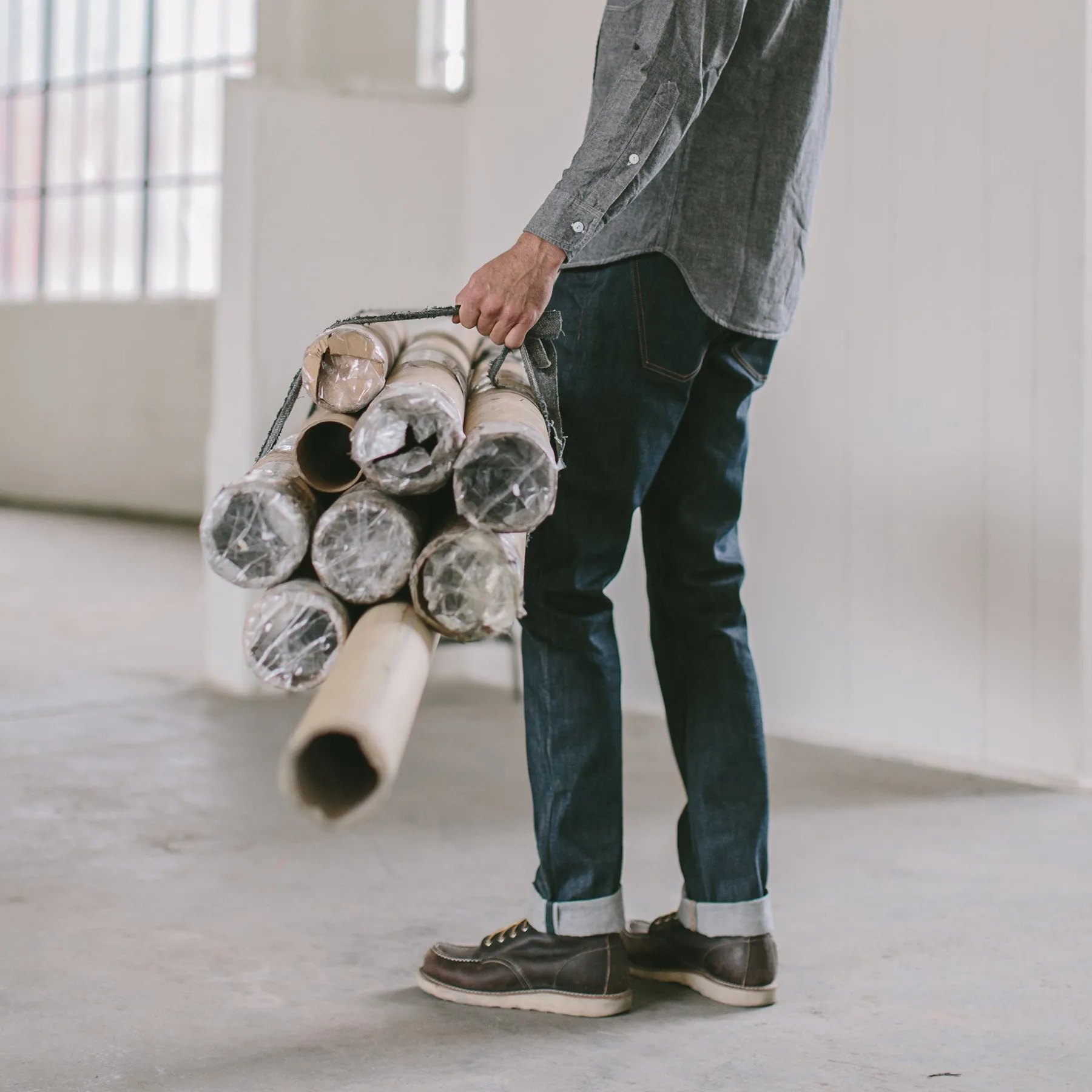 The Slim Jean in Cone Mills '68 Selvage sold by Taylor Stitch product image thumbnail 2