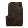 The Democratic Chino in Chocolate sold by Taylor Stitch