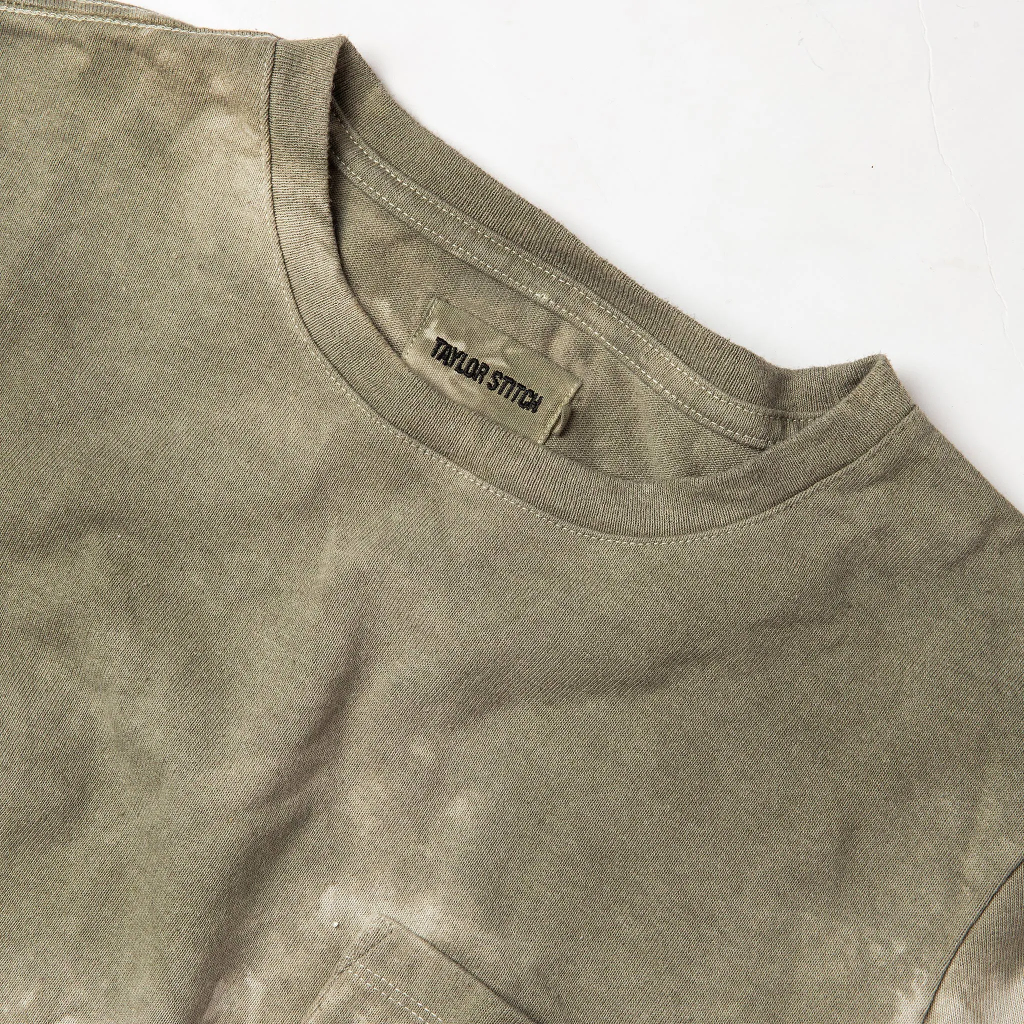 The Botanical Dye Tee in Moss sold by Taylor Stitch product image thumbnail 3