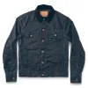 The Long Haul Jacket in Navy Waxed Canvas sold by Taylor Stitch