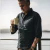 The California in Indigo Pyramid sold by Taylor Stitch