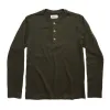 The Heavy Bag Henley in Cypress sold by Taylor Stitch