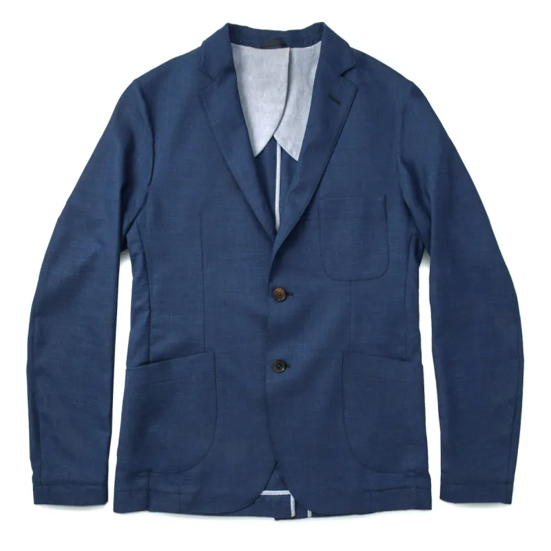 The Telegraph Jacket in Cobalt sold by Taylor Stitch