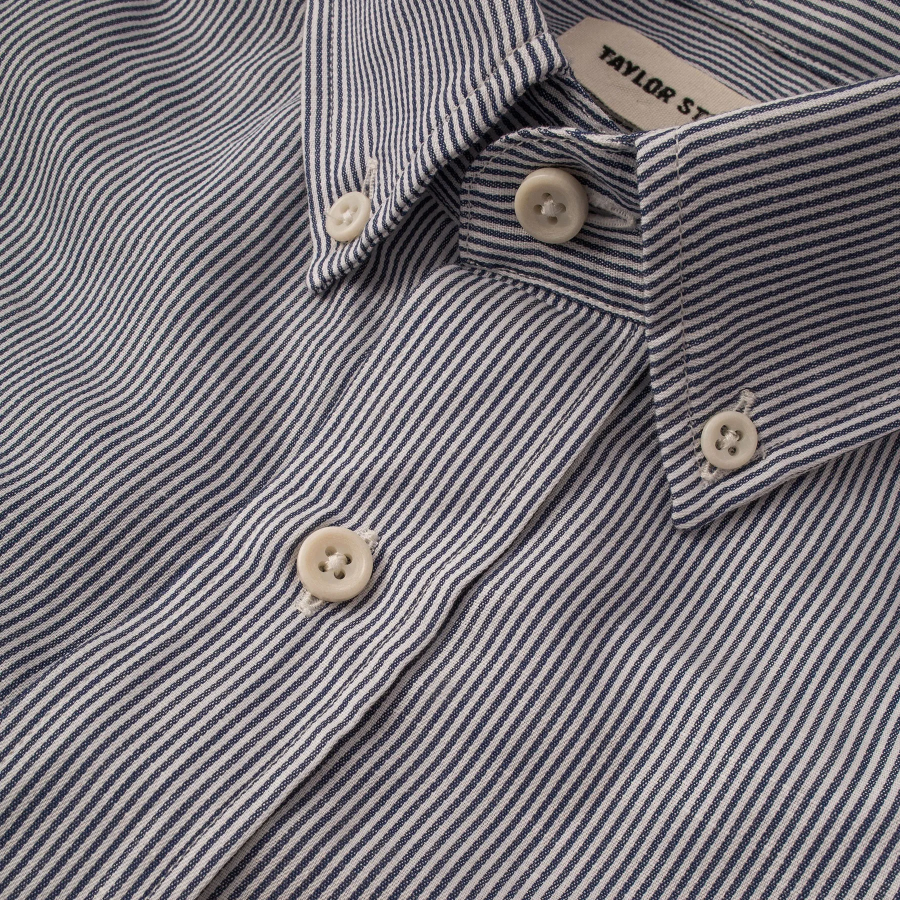 The Jack in Navy Striped Cotton & Linen sold by Taylor Stitch product image thumbnail 2