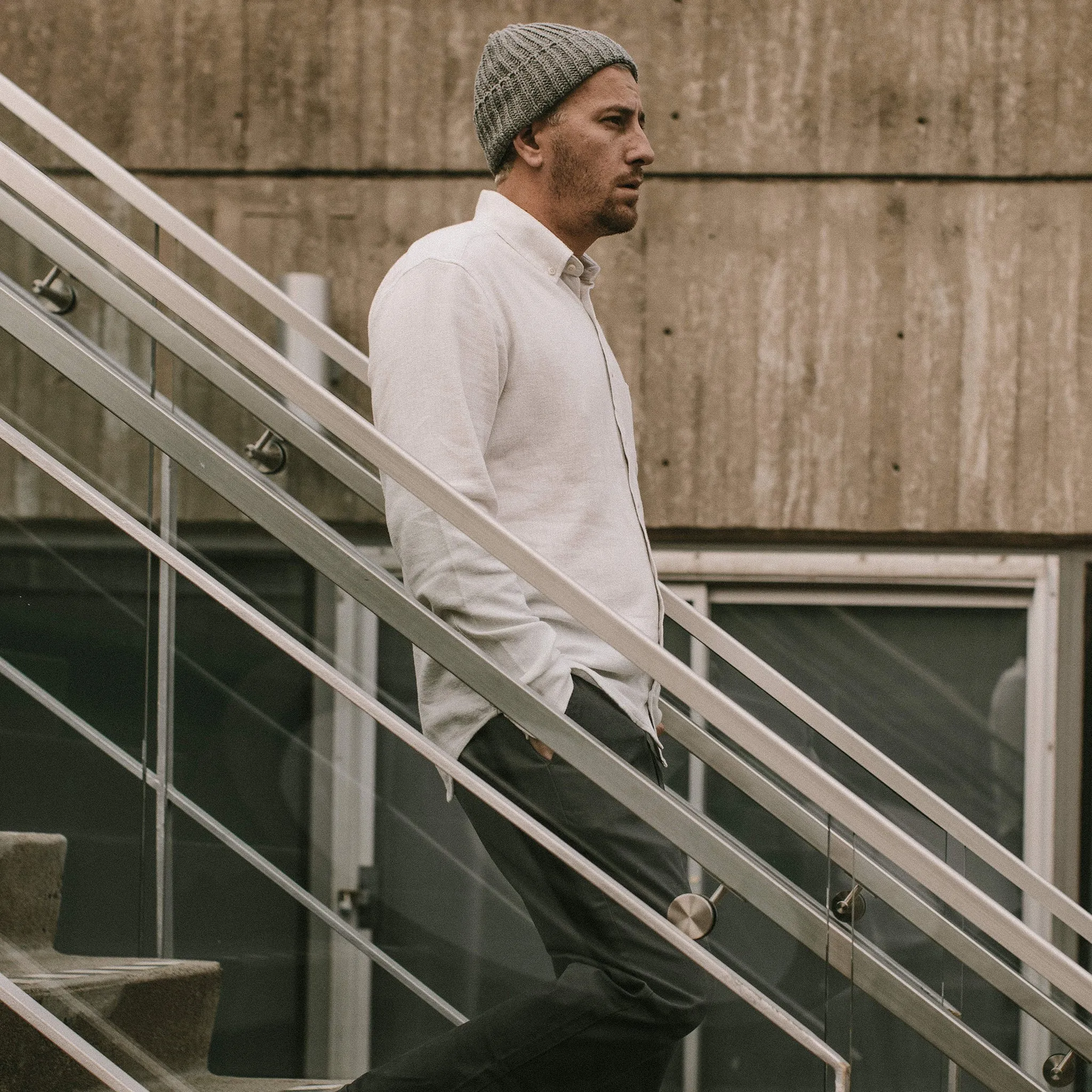 The Jack in Natural Brushed Organic Cotton sold by Taylor Stitch product image thumbnail 5