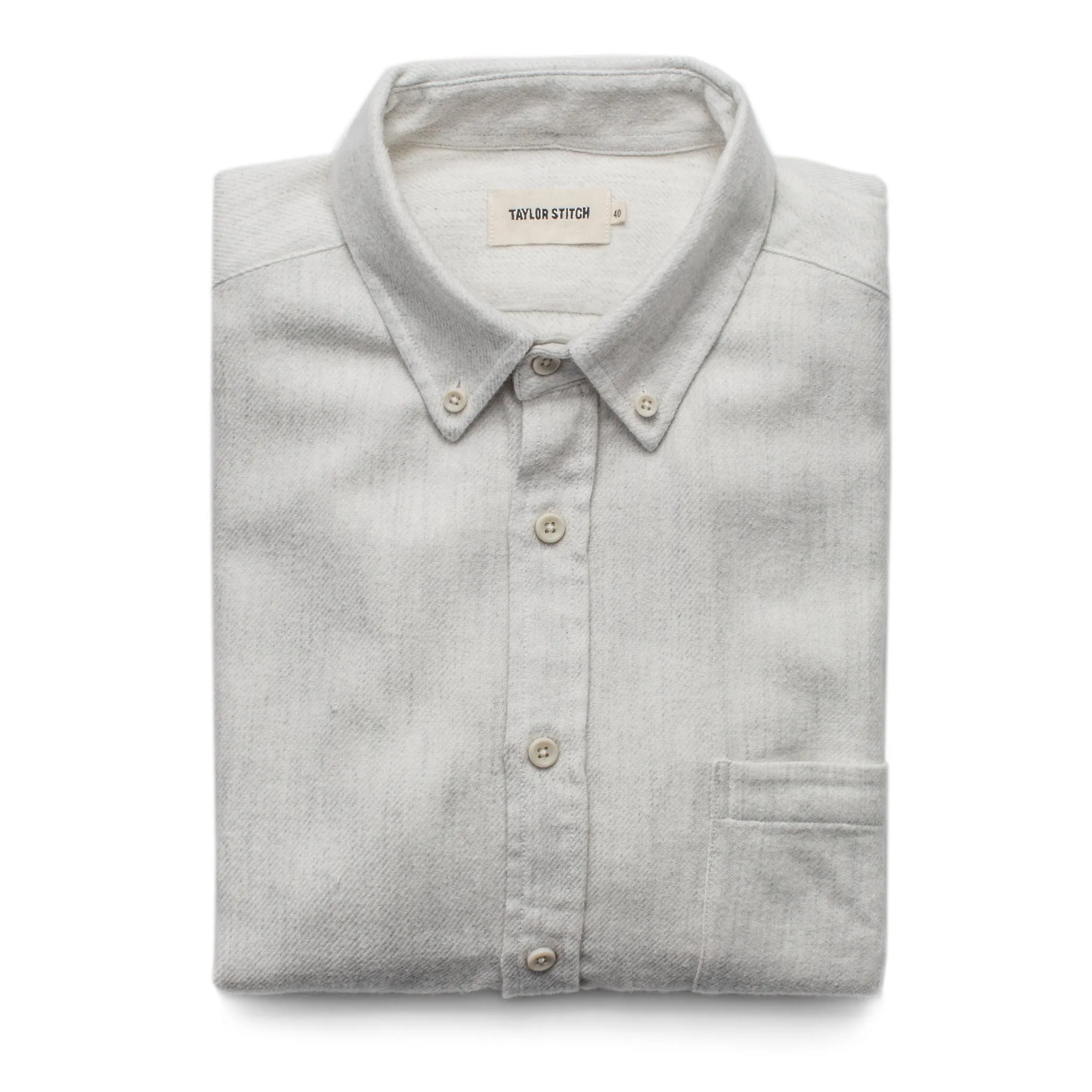 The Jack in Natural Brushed Organic Cotton sold by Taylor Stitch