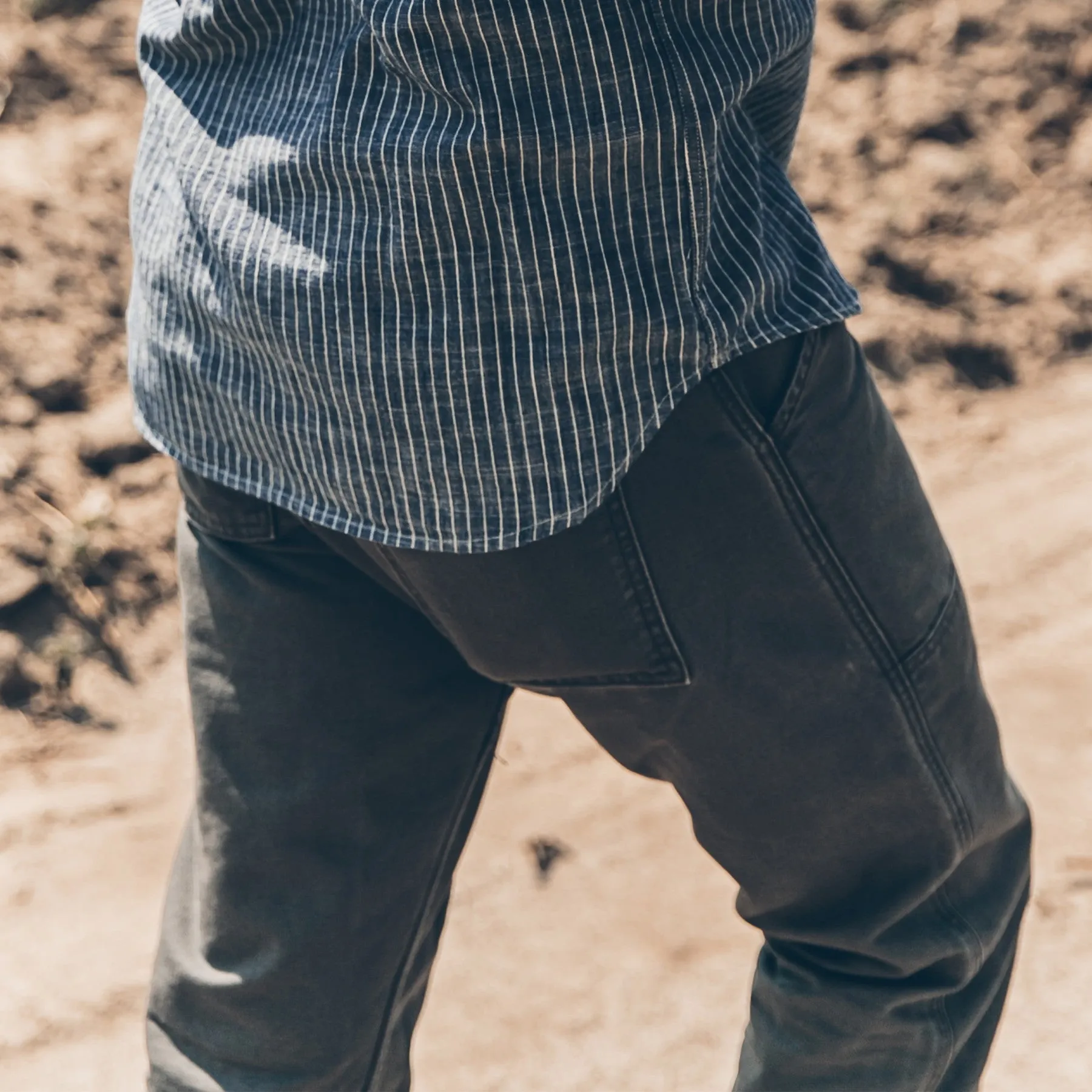 The Chore Pant in Washed Gravel sold by Taylor Stitch product image thumbnail 4