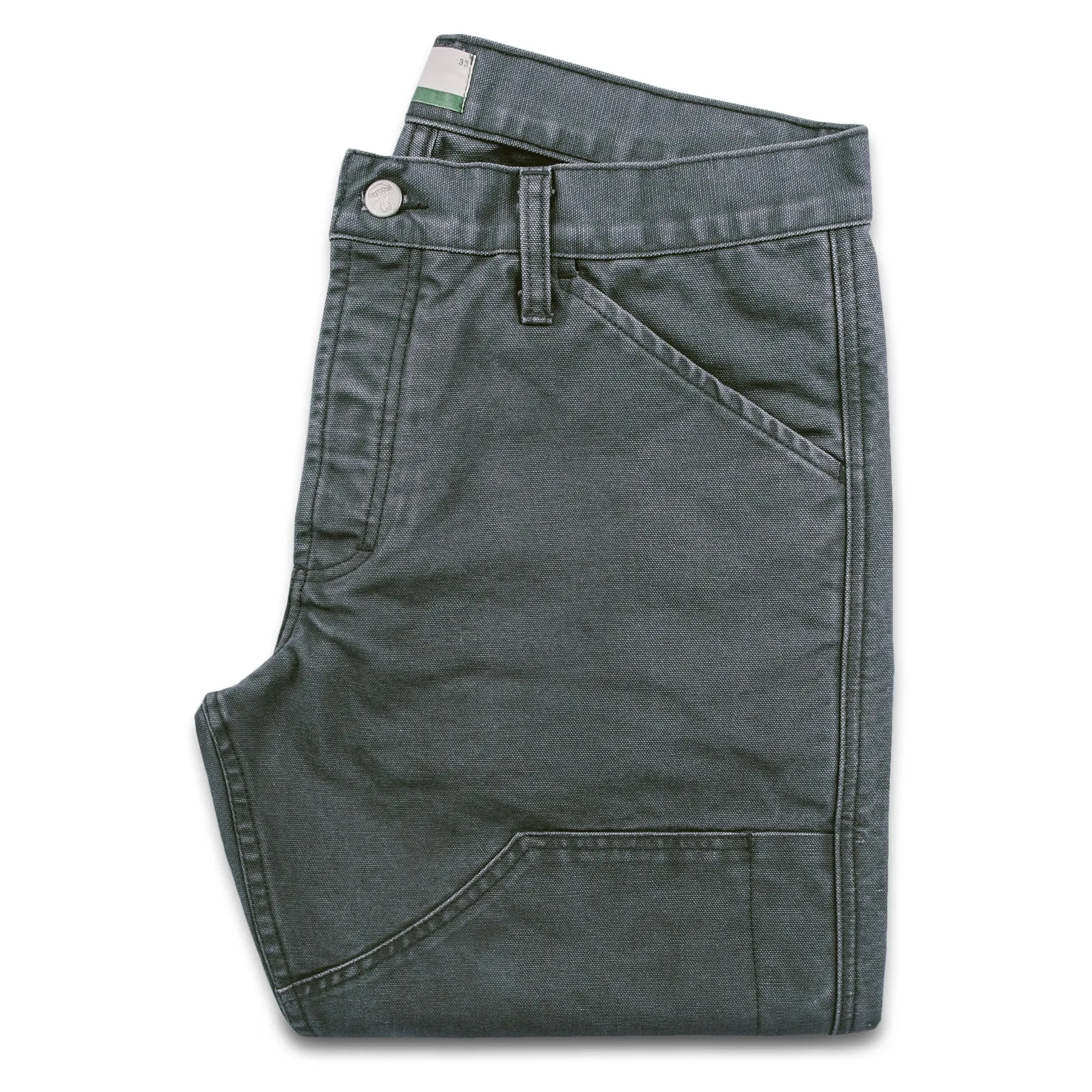 The Chore Pant in Washed Gravel sold by Taylor Stitch