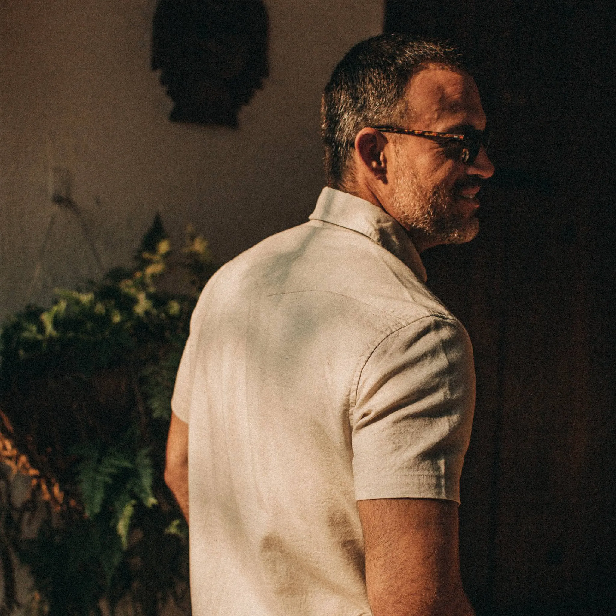 The Short Sleeve Western in Natural sold by Taylor Stitch product image thumbnail 4