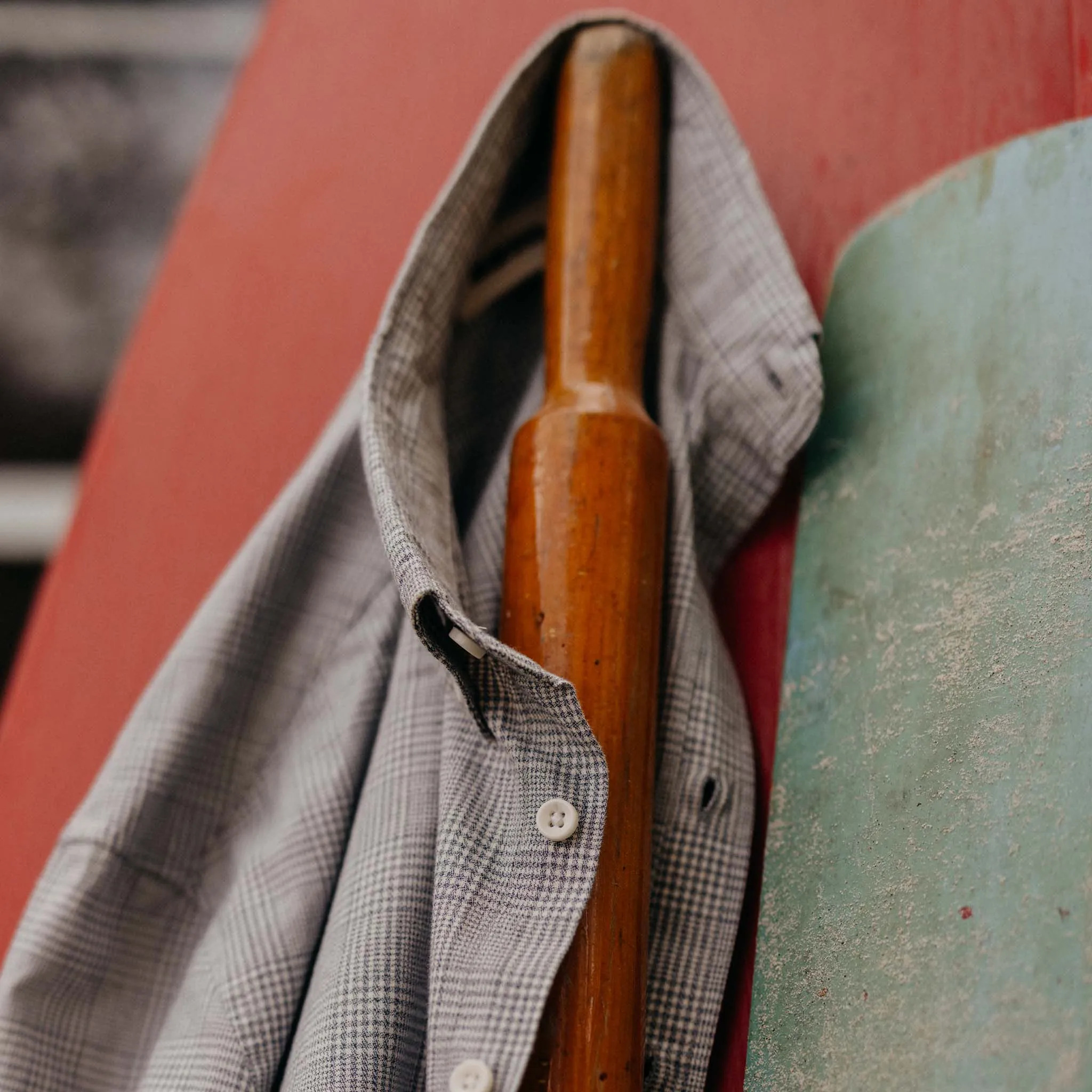 The Jack in Ash Twist Plaid sold by Taylor Stitch product image thumbnail 5