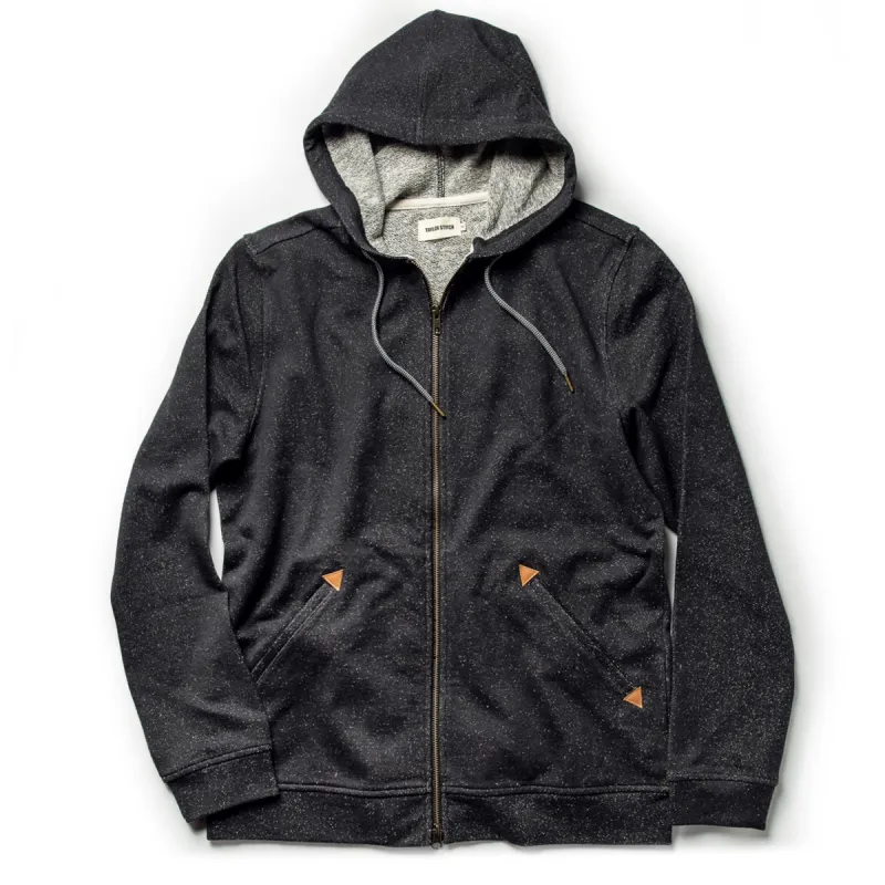 The Après Hoodie in Coal sold by Taylor Stitch