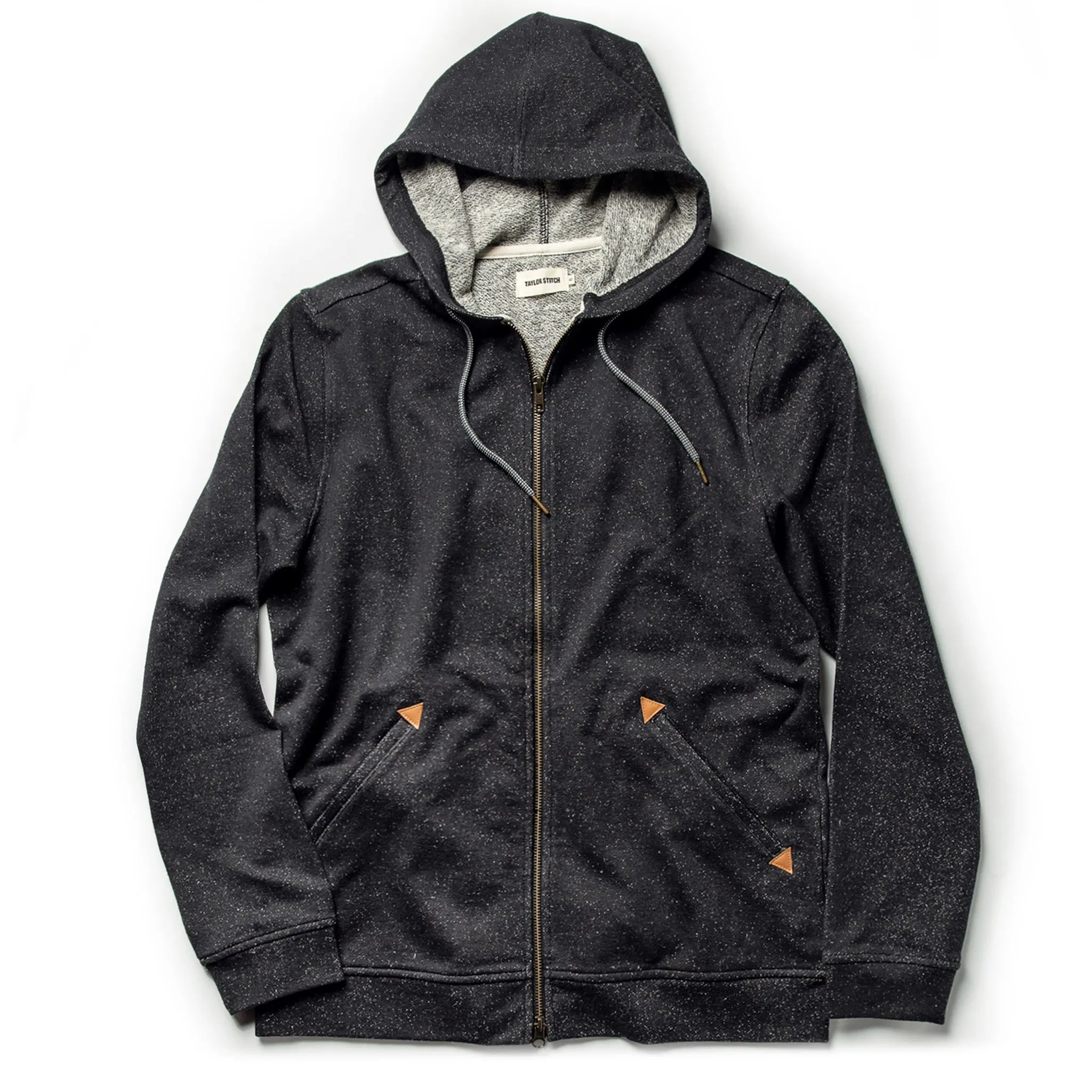 The Après Hoodie in Coal sold by Taylor Stitch