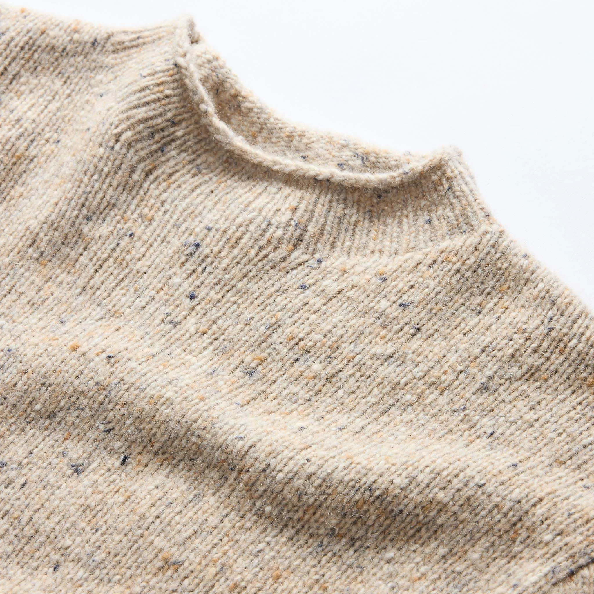 The Seafarer Sweater in Natural Donegal sold by Taylor Stitch product image thumbnail 5