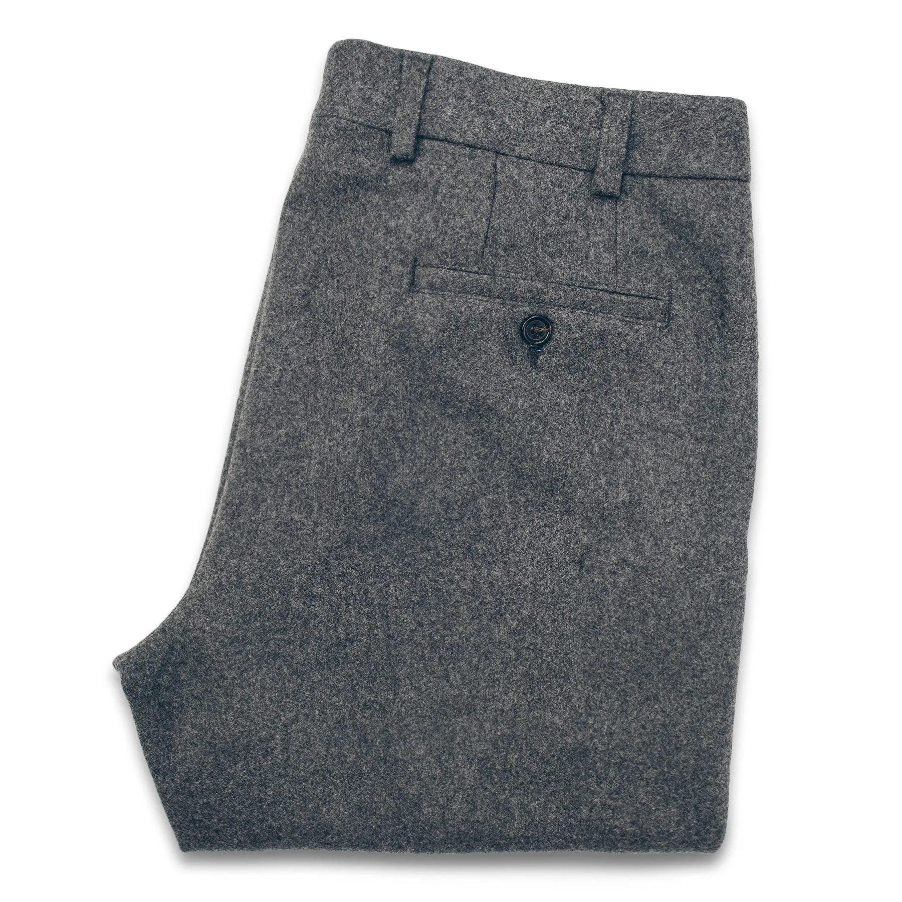 The Telegraph Trouser in Grey Wool sold by Taylor Stitch product image thumbnail 3