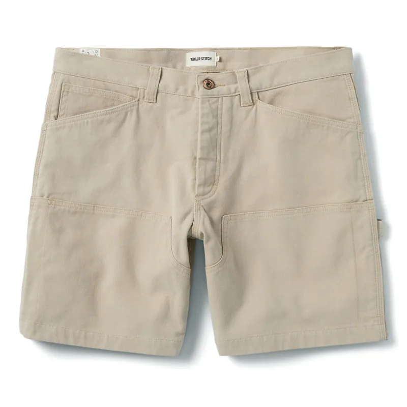 The Shaper Short in Sand Boss Duck made by Taylor Stitch