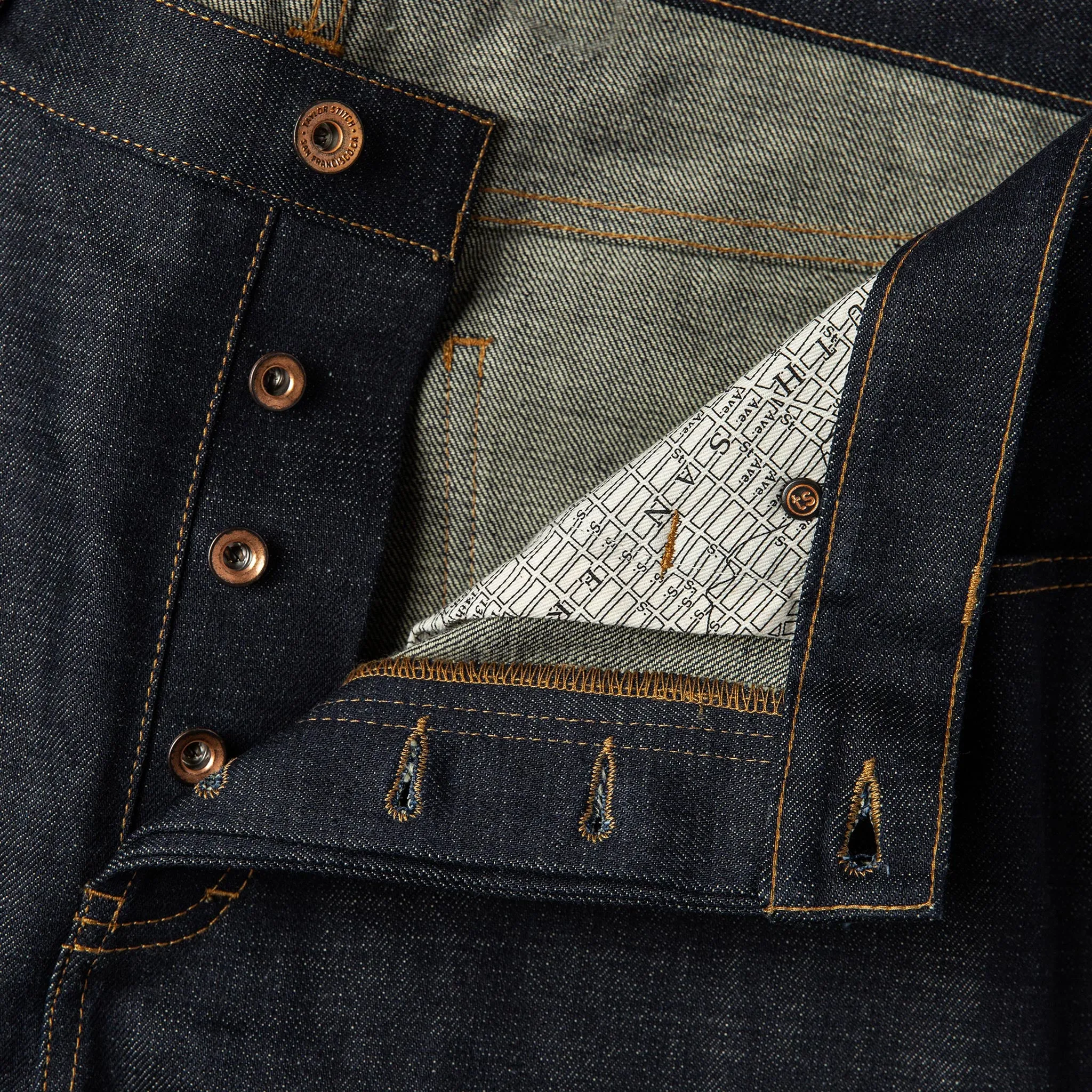 The Democratic Jean in Organic Selvage sold by Taylor Stitch product image thumbnail 5