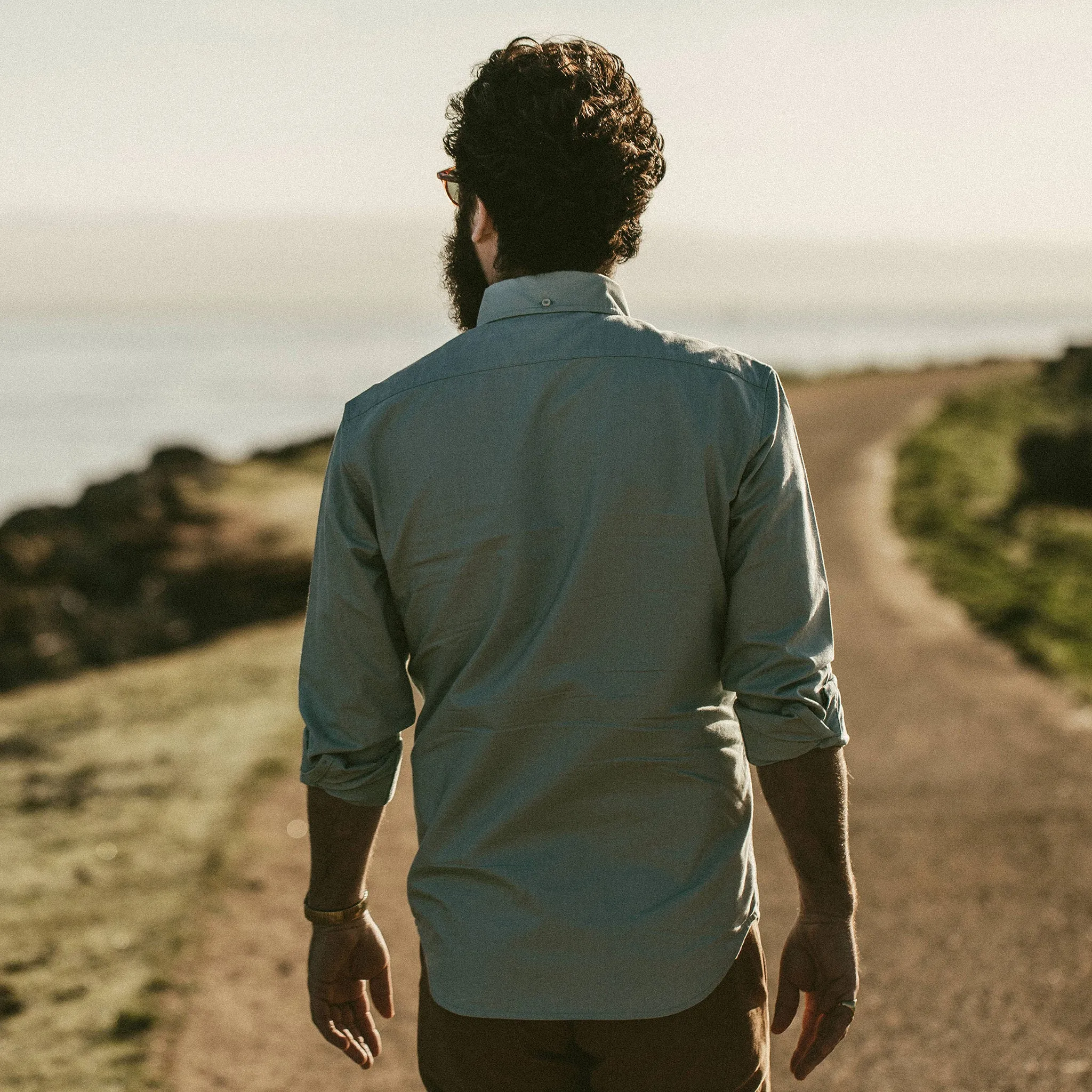 The Jack in Seafoam Everyday Oxford sold by Taylor Stitch product image thumbnail 3