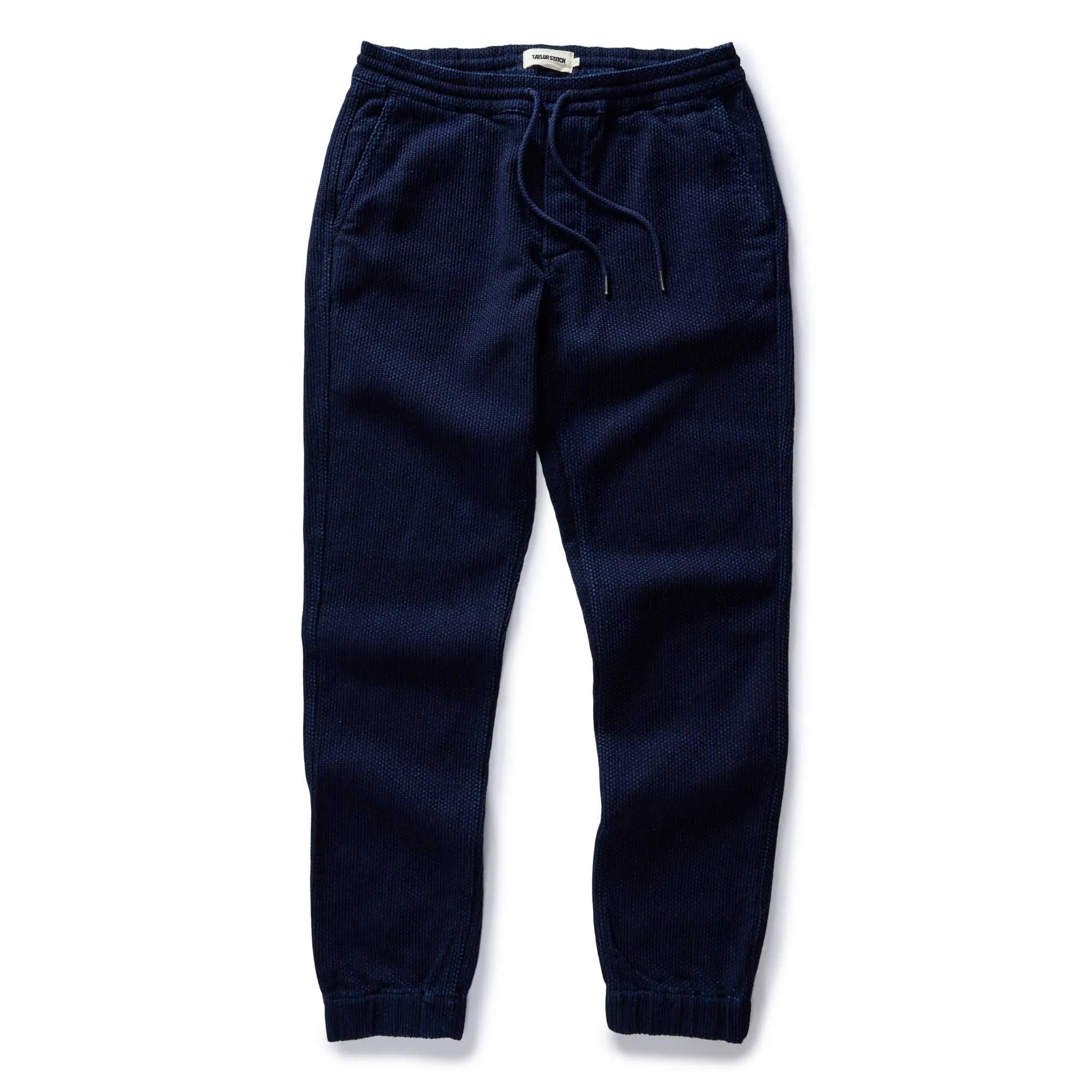 The Apres Pant in Rinsed Indigo Sashiko sold by Taylor Stitch product image thumbnail 4
