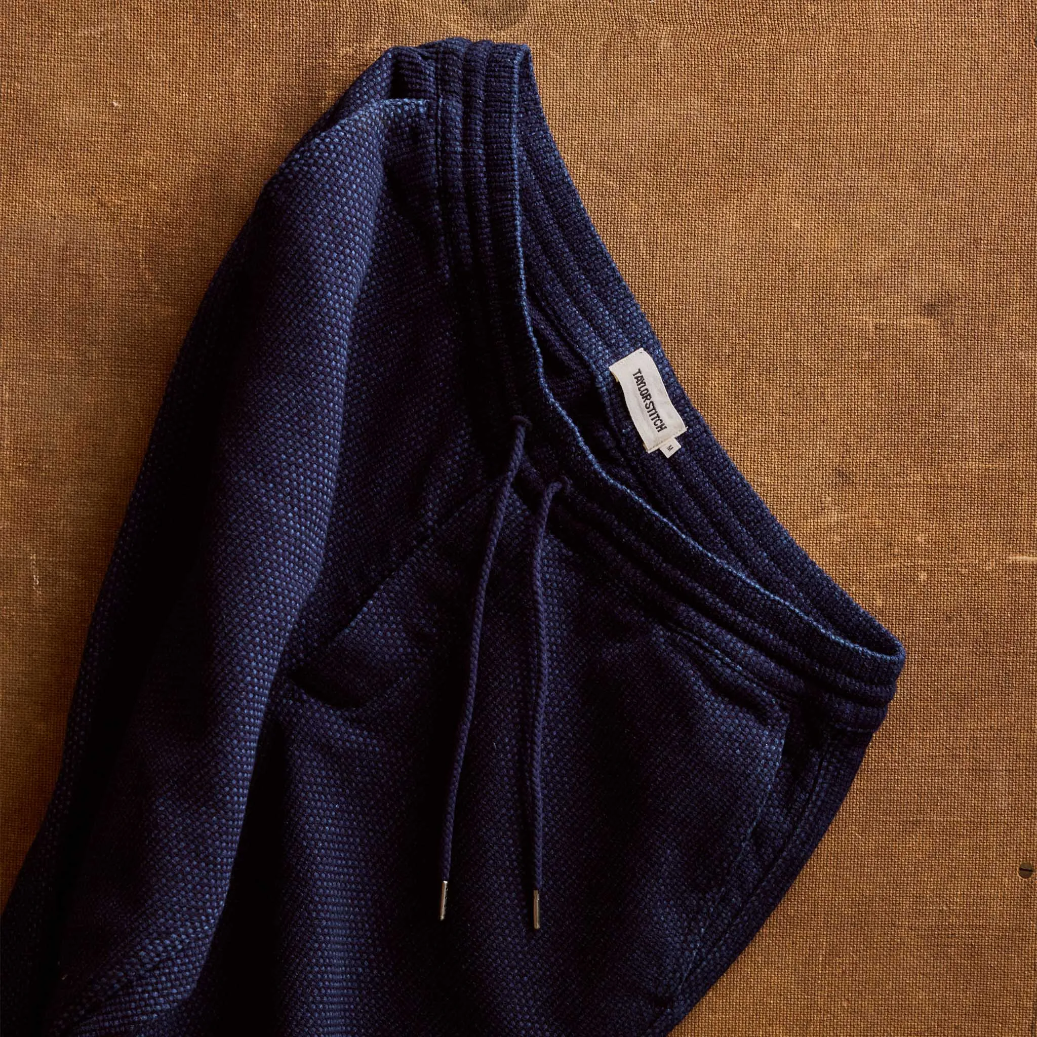 The Apres Pant in Rinsed Indigo Sashiko sold by Taylor Stitch product image thumbnail 2