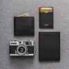 The Minimalist Billfold Wallet in Black sold by Taylor Stitch