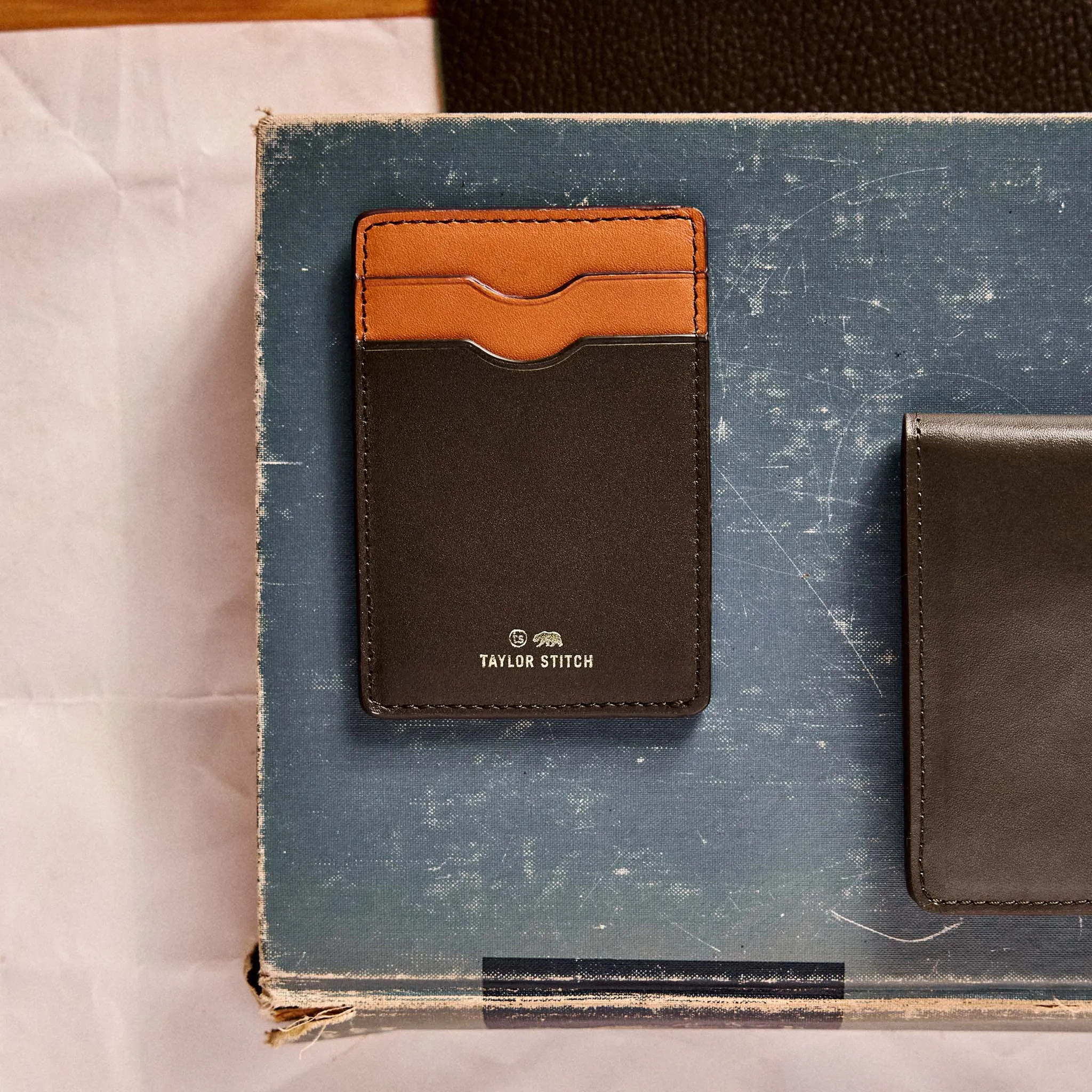 The Minimalist Wallet in Brown sold by Taylor Stitch product image thumbnail 2