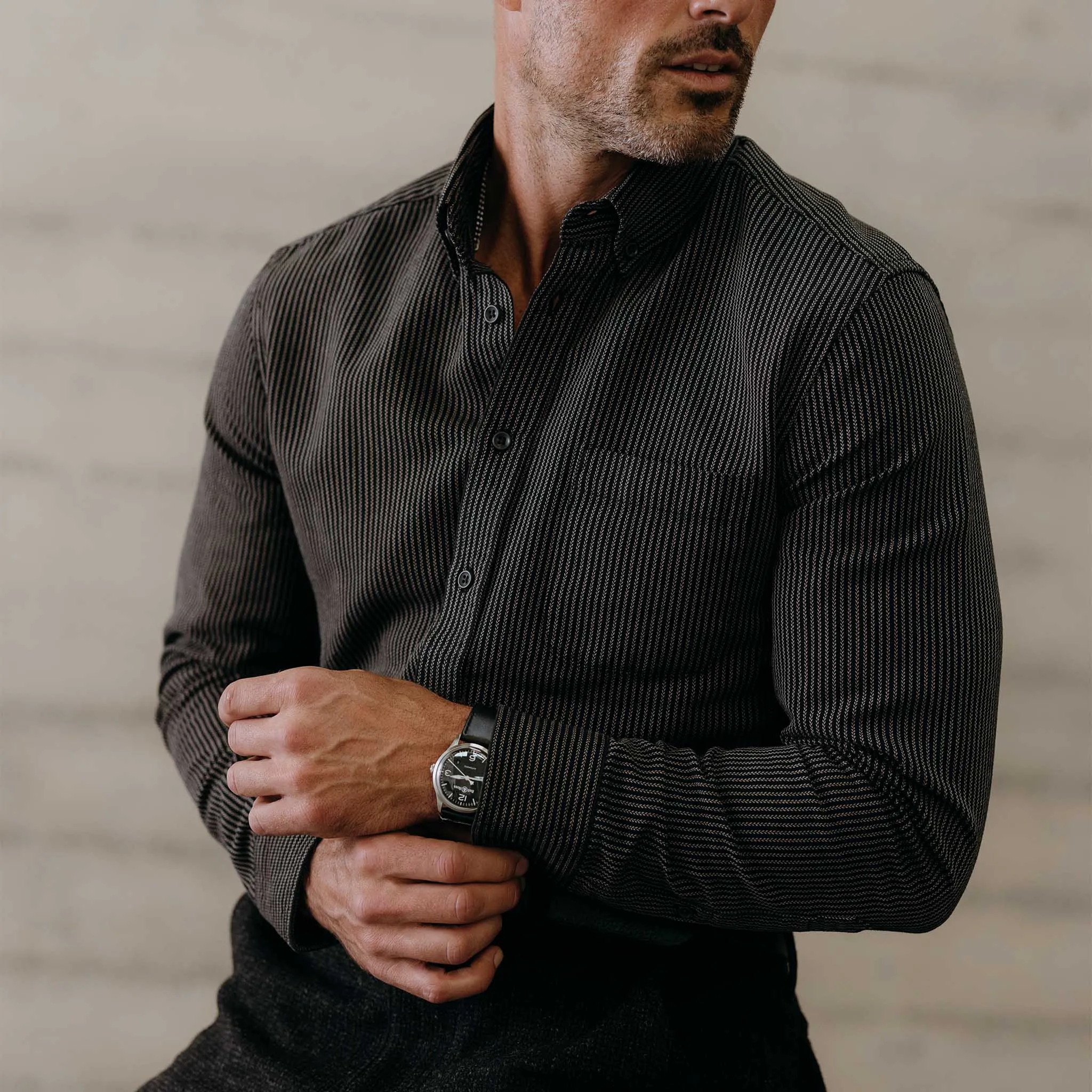 The Jack in Roped Black Indigo sold by Taylor Stitch product image thumbnail 4