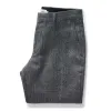 The Stevens Trouser in Slate Herringbone Wool sold by Taylor Stitch