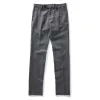 The Stevens Trouser in Slate Herringbone Wool sold by Taylor Stitch