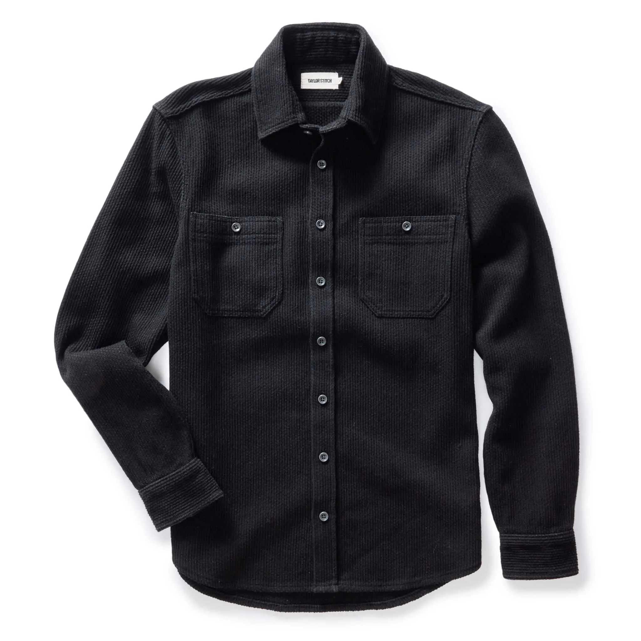 The Utility Shirt in Coal Sashiko sold by Taylor Stitch product image thumbnail 4