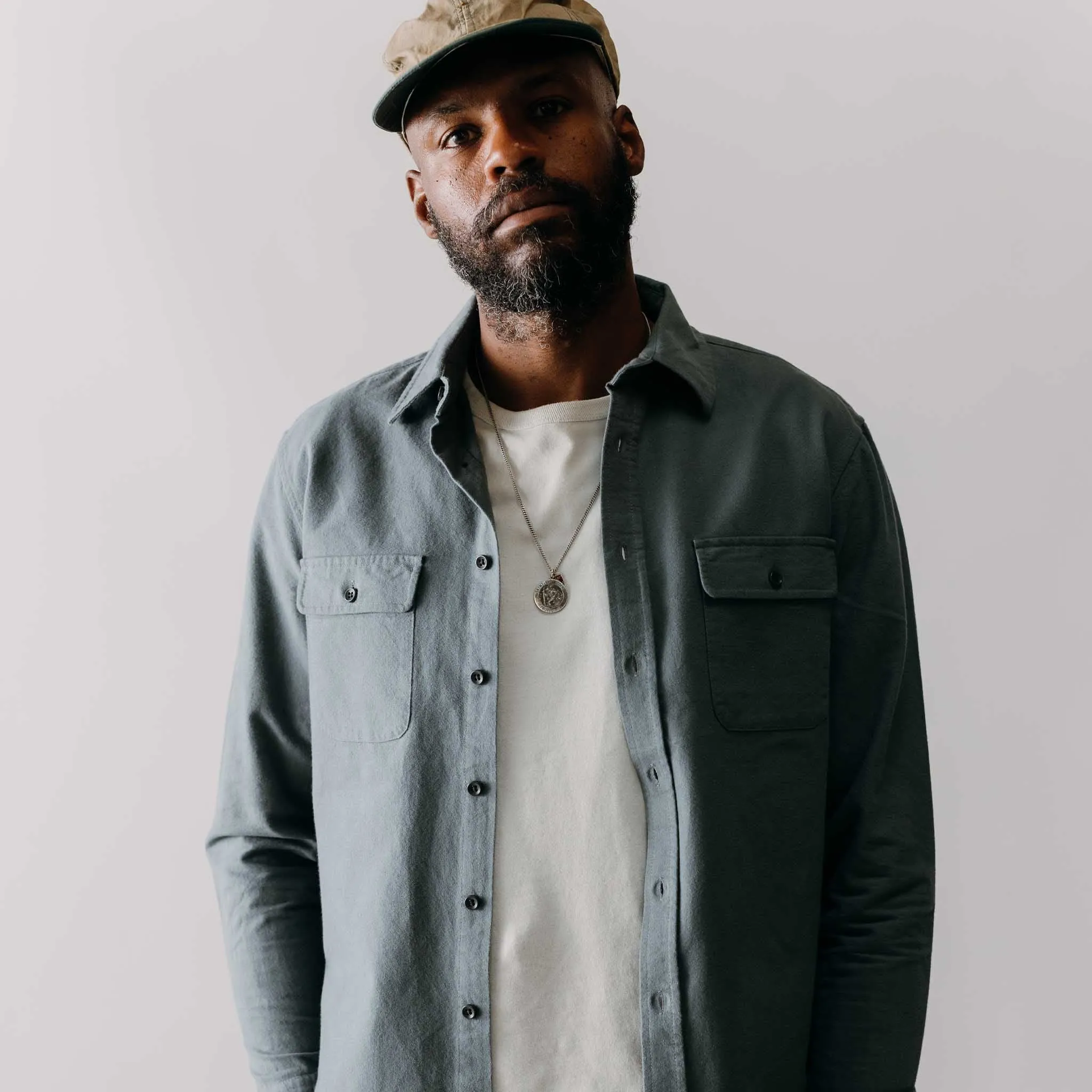 The Yosemite Shirt in Slate sold by Taylor Stitch product image thumbnail 2