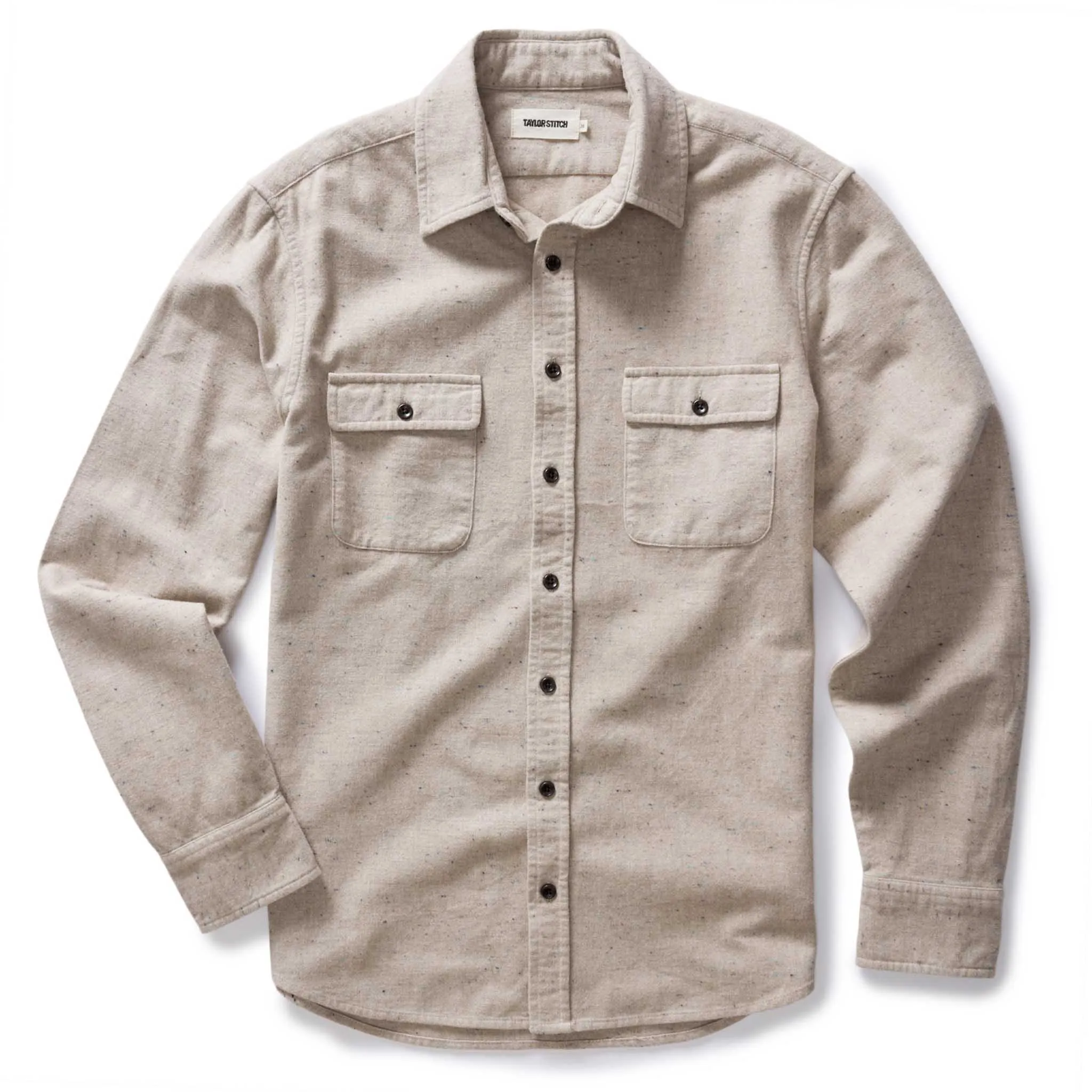 The Yosemite Shirt in Oat Donegal sold by Taylor Stitch product image thumbnail 4