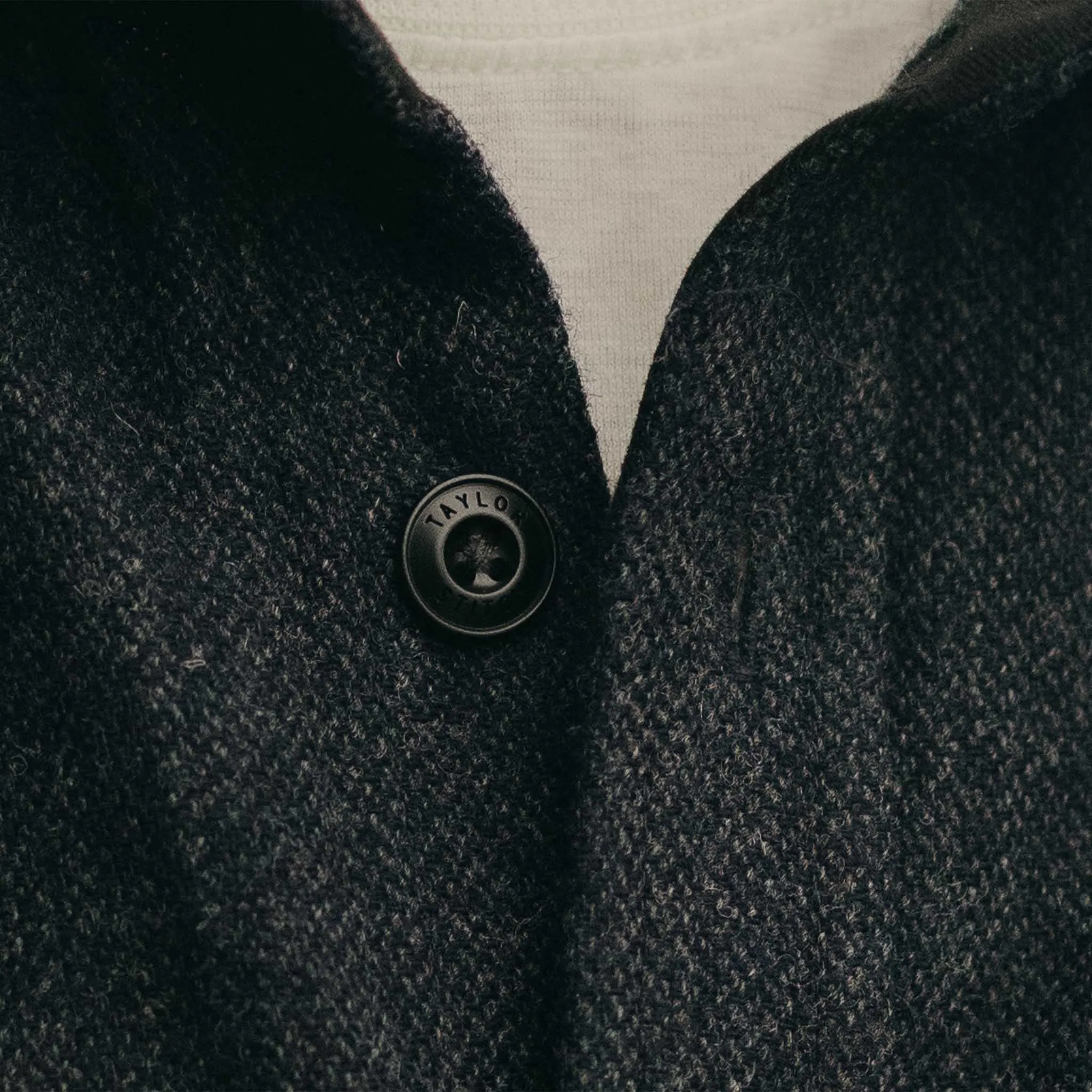 The CPO Shirt in Marine Tweed Wool sold by Taylor Stitch product image thumbnail 4