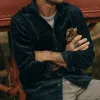 The Utility Shirt in Dark Navy Corduroy sold by Taylor Stitch