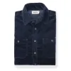 The Utility Shirt in Dark Navy Corduroy sold by Taylor Stitch