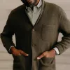 The Evans Blazer in Forest Birdseye Wool sold by Taylor Stitch