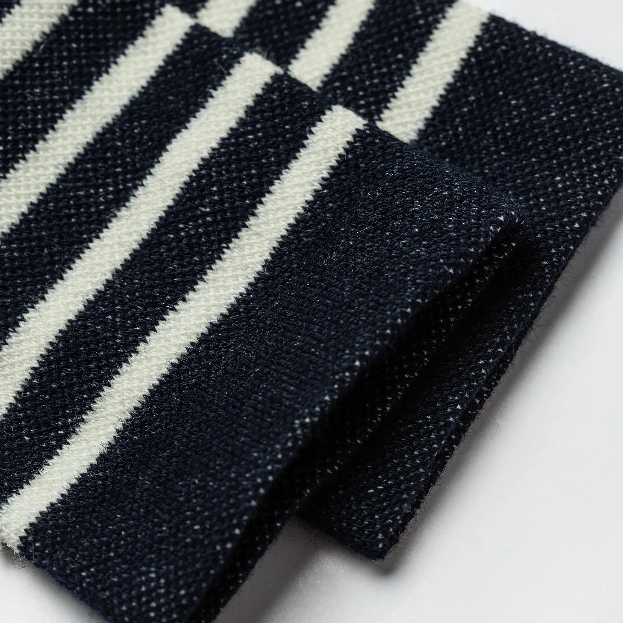 The Merino Sock in Navy Stripe sold by Taylor Stitch product image thumbnail 5