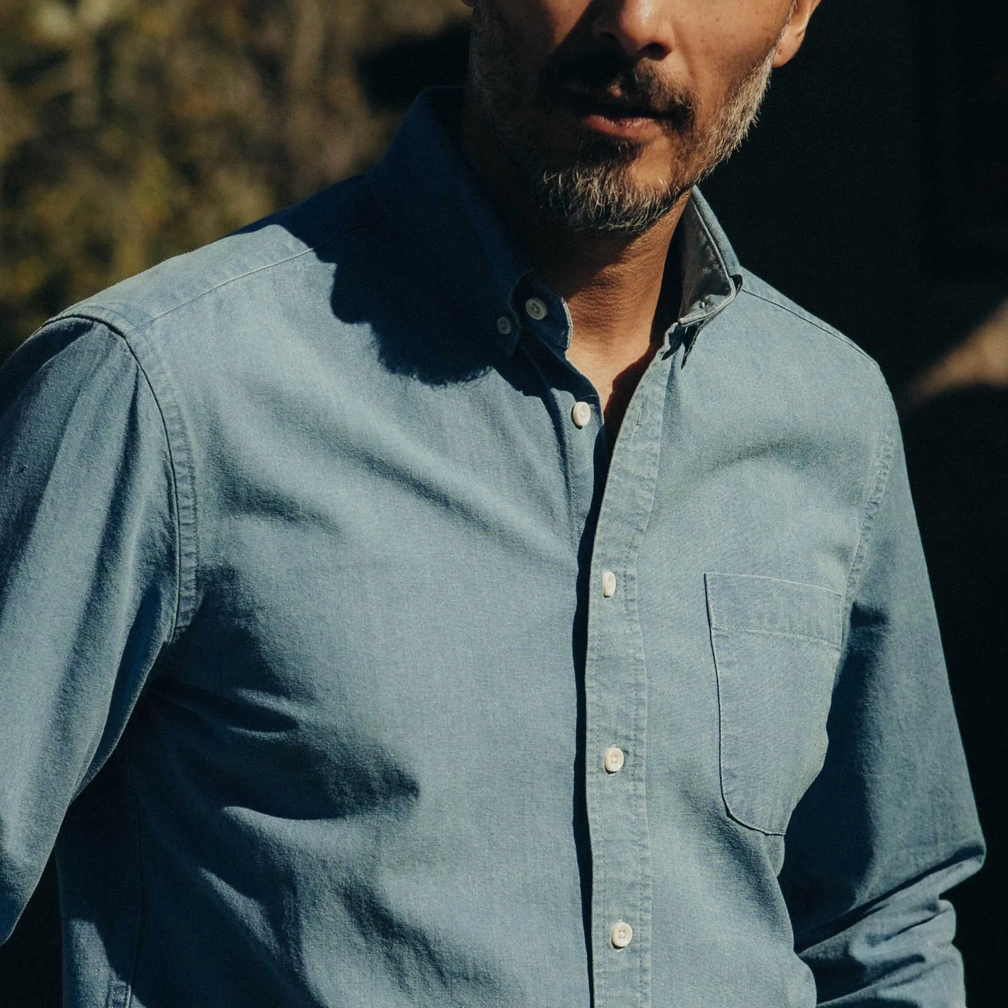 The Jack in Washed Indigo Oxford sold by Taylor Stitch product image thumbnail 3